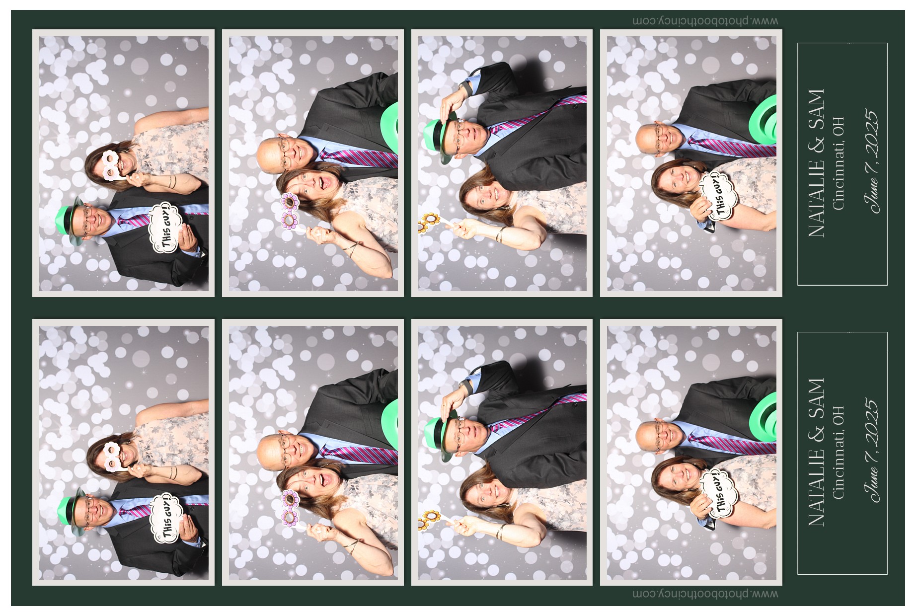 Natalie & Sam | View more photos from the event at gallery.photoboothcincy.com/u/PhotoBoothCincy/Natalie-Sam