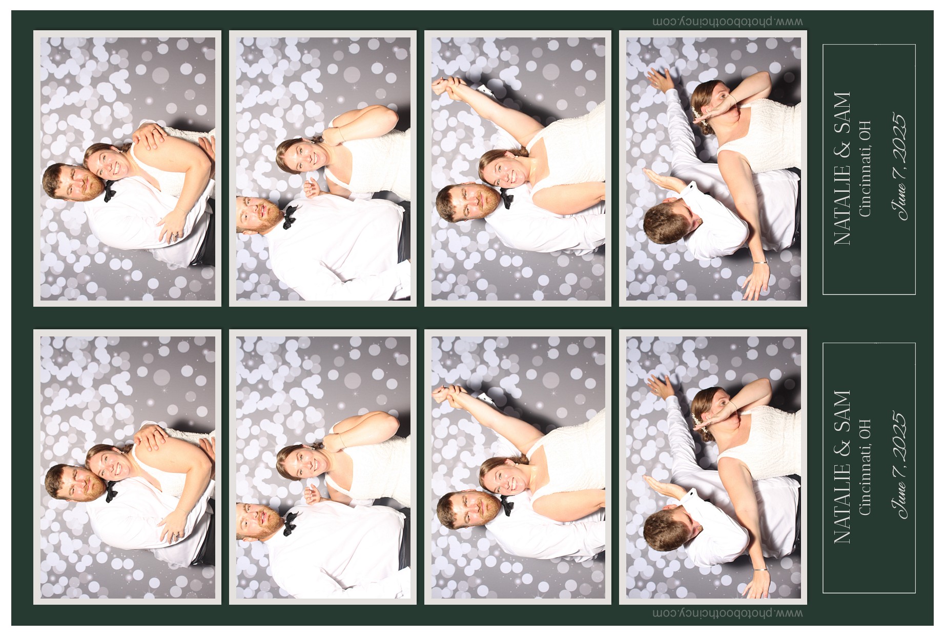 Natalie & Sam | View more photos from the event at gallery.photoboothcincy.com/u/PhotoBoothCincy/Natalie-Sam