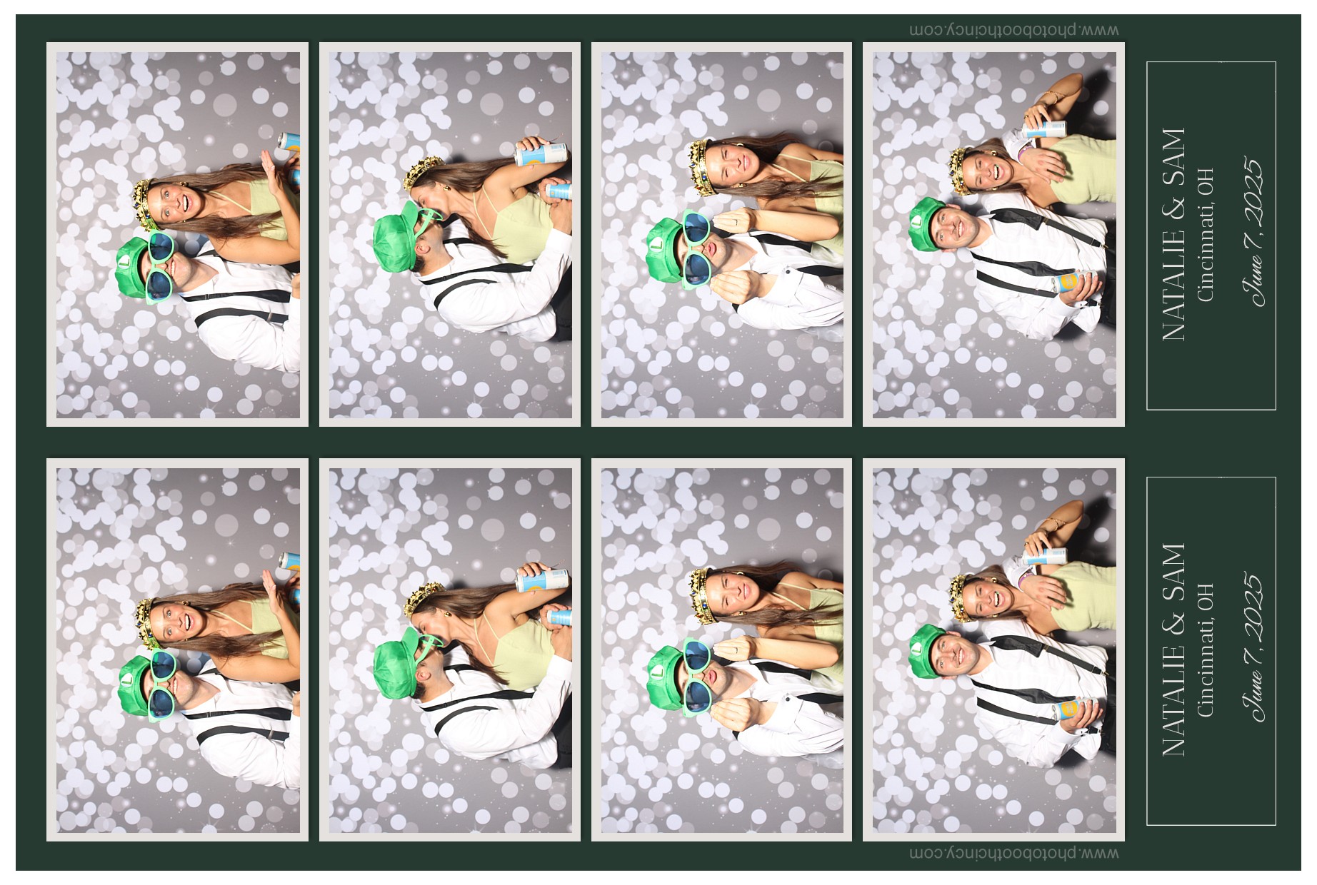 Natalie & Sam | View more photos from the event at gallery.photoboothcincy.com/u/PhotoBoothCincy/Natalie-Sam