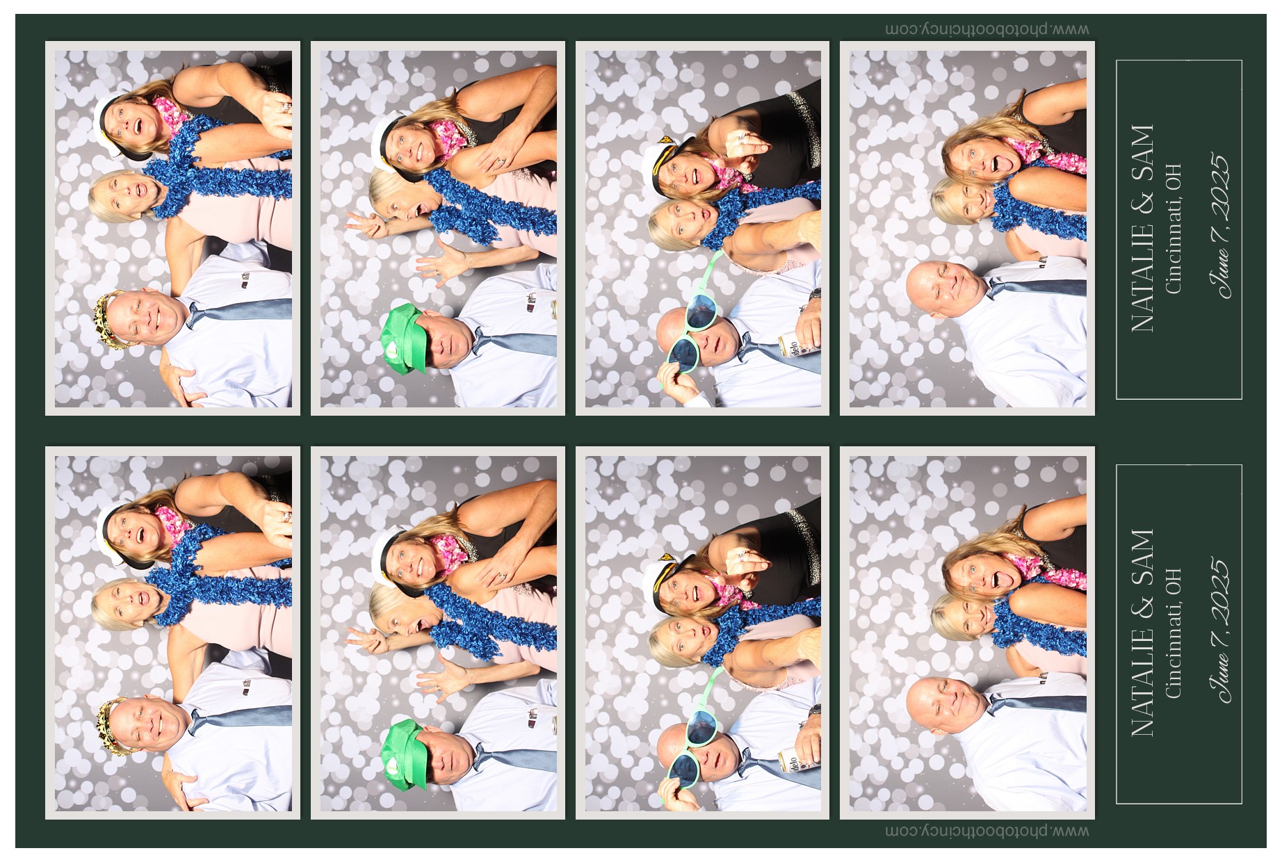 Natalie & Sam | View more photos from the event at gallery.photoboothcincy.com/u/PhotoBoothCincy/Natalie-Sam