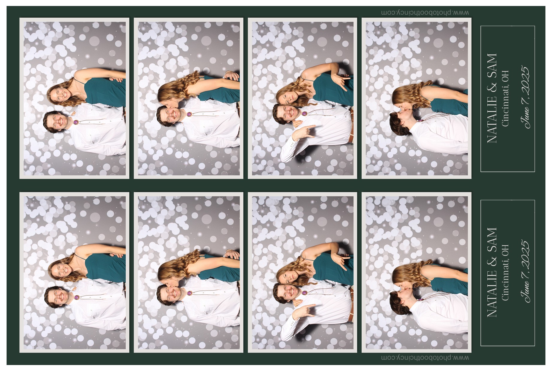 Natalie & Sam | View more photos from the event at gallery.photoboothcincy.com/u/PhotoBoothCincy/Natalie-Sam