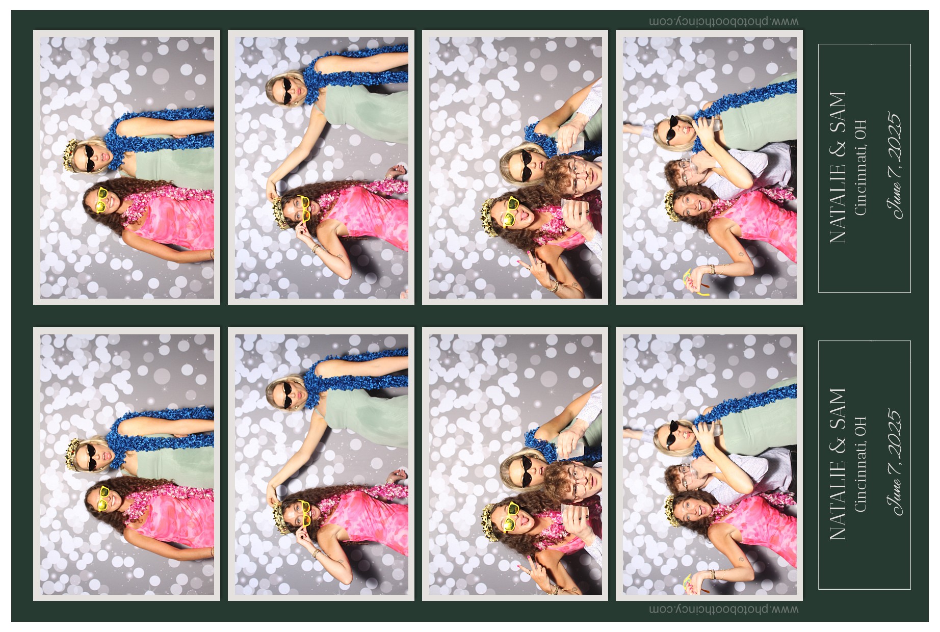 Natalie & Sam | View more photos from the event at gallery.photoboothcincy.com/u/PhotoBoothCincy/Natalie-Sam