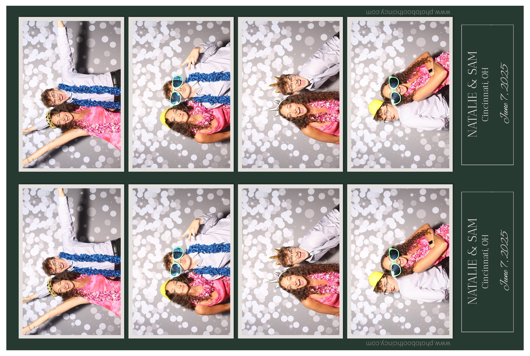 Natalie & Sam | View more photos from the event at gallery.photoboothcincy.com/u/PhotoBoothCincy/Natalie-Sam