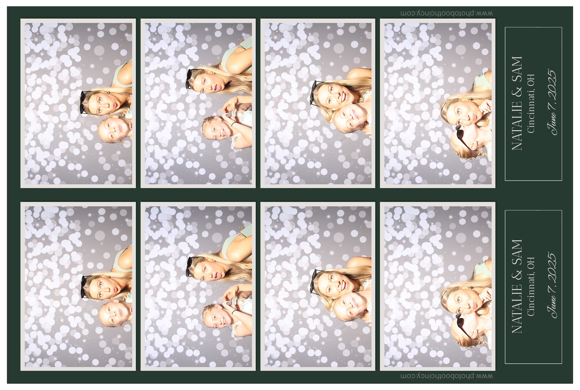 Natalie & Sam | View more photos from the event at gallery.photoboothcincy.com/u/PhotoBoothCincy/Natalie-Sam