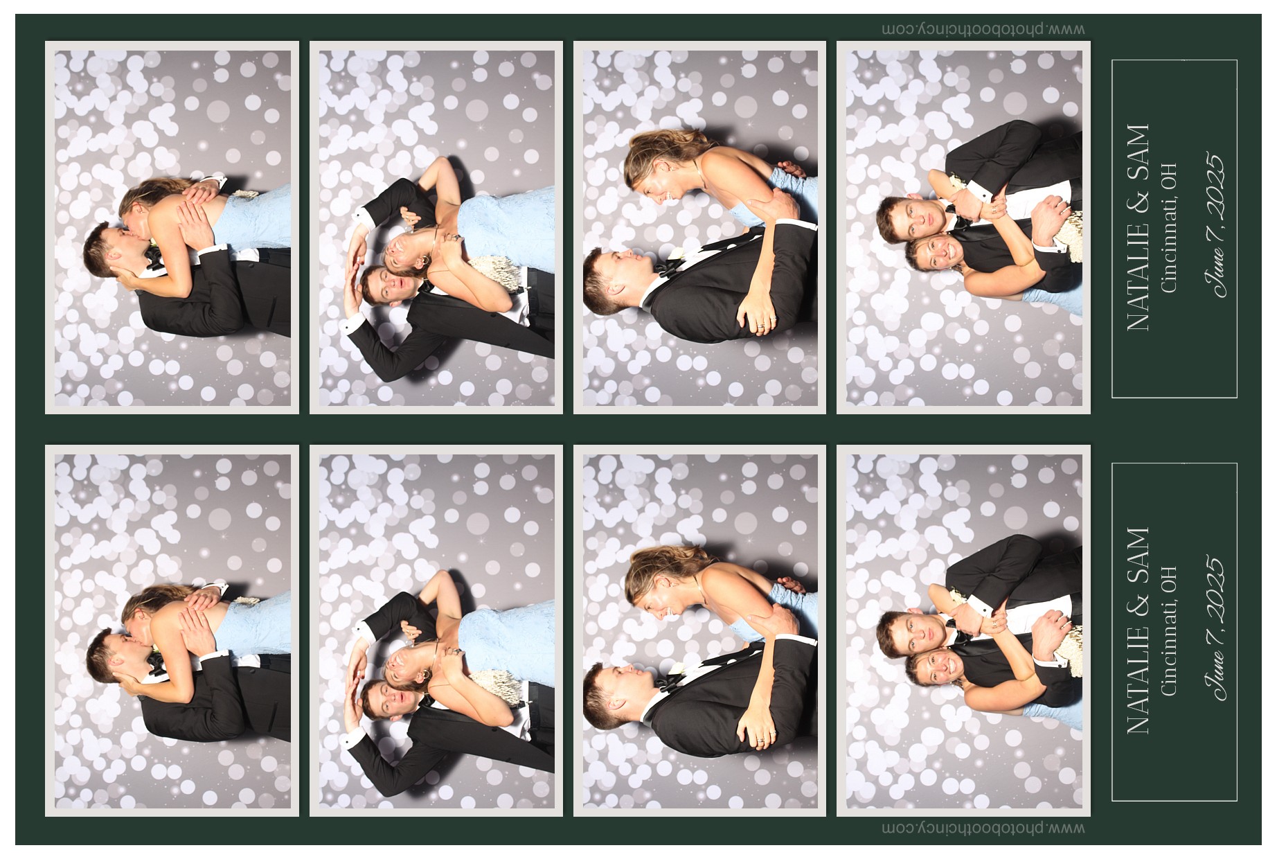 Natalie & Sam | View more photos from the event at gallery.photoboothcincy.com/u/PhotoBoothCincy/Natalie-Sam