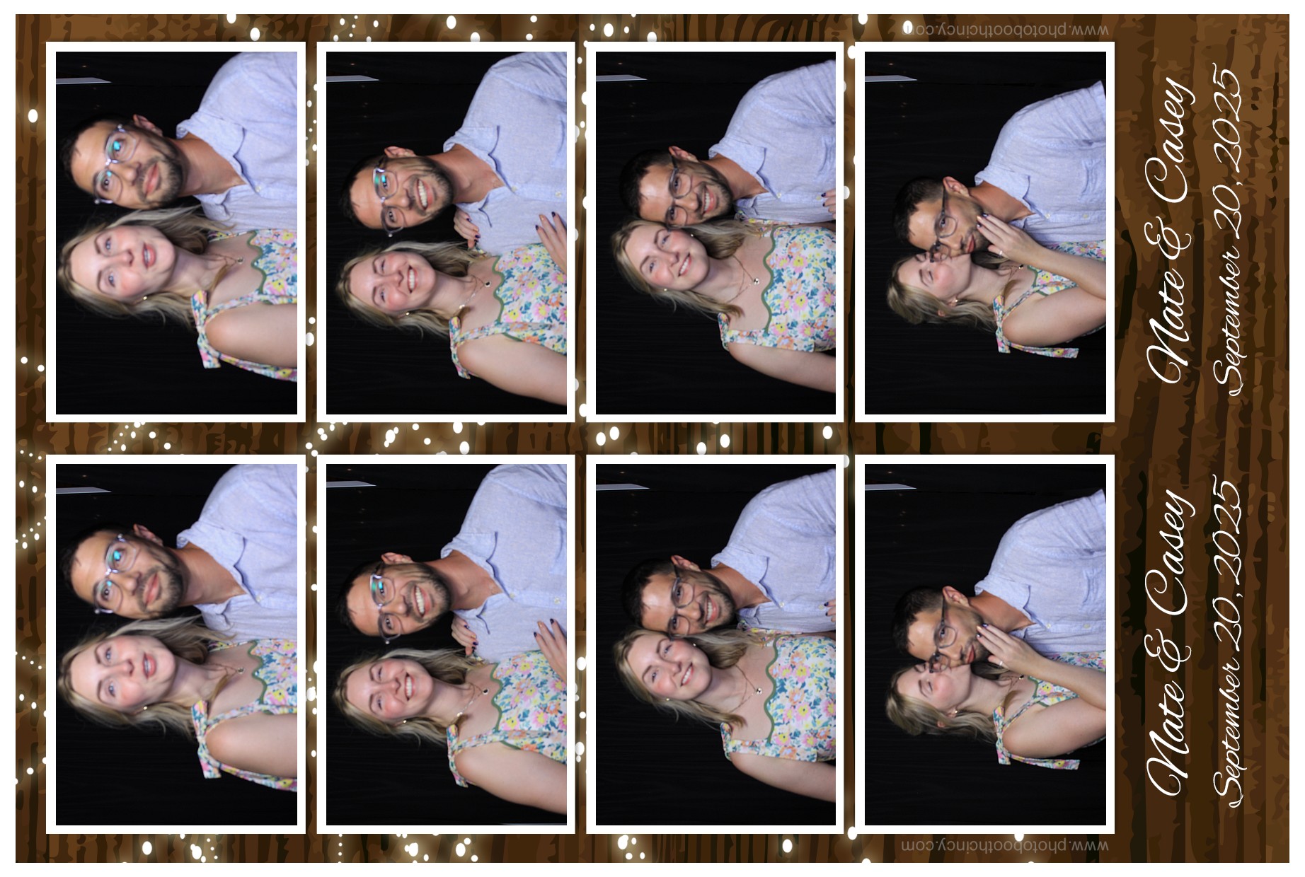 Nate & Casey  | View more photos from the event at gallery.photoboothcincy.com/u/PhotoBoothCincy/Nate-Casey