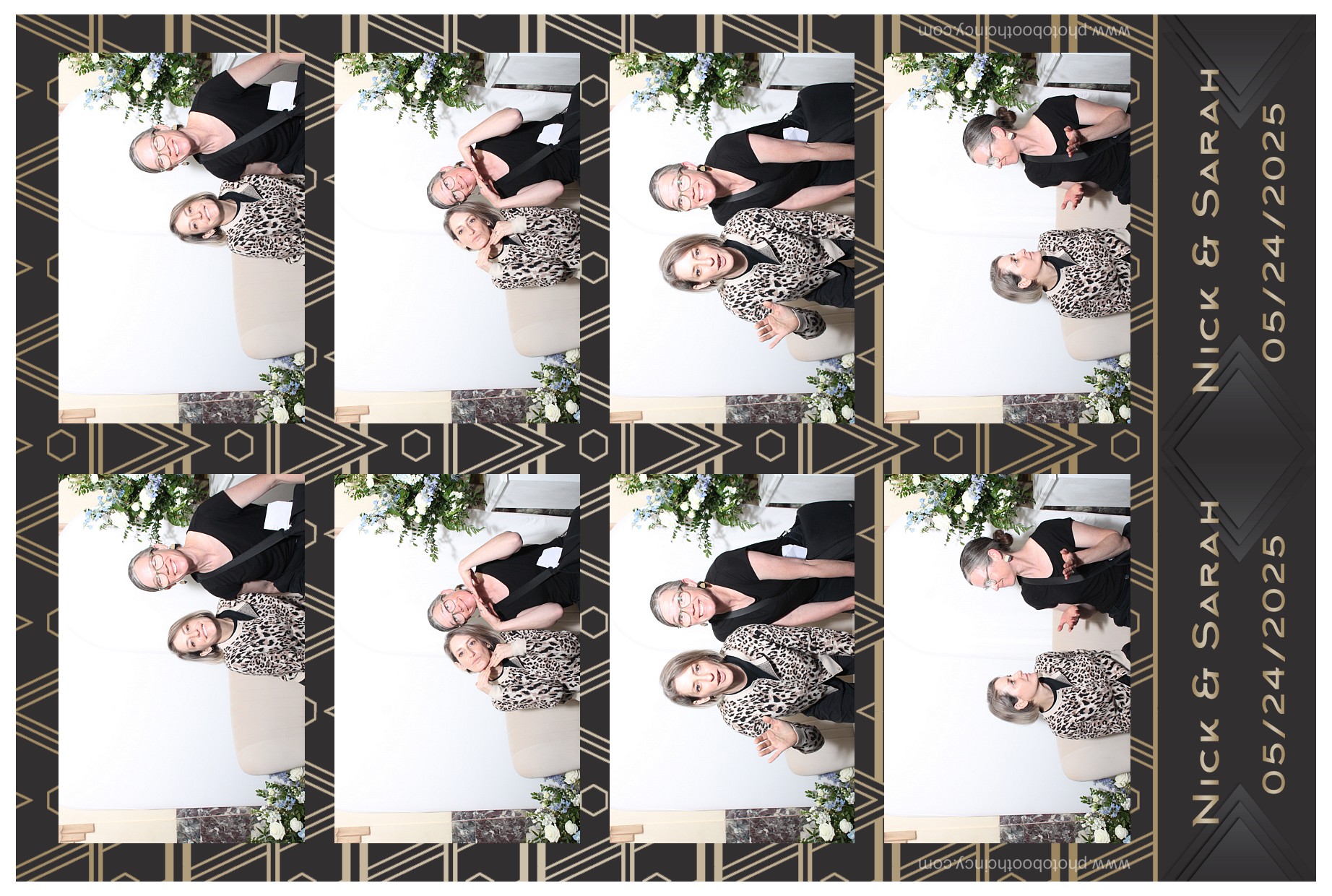 Nick & Sarah | View more photos from the event at gallery.photoboothcincy.com/u/PhotoBoothCincy/Nick-Sarah