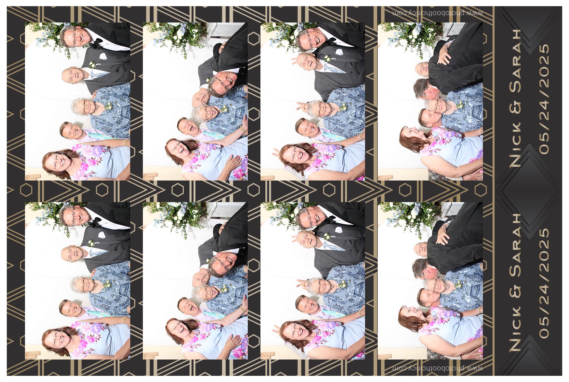 Nick & Sarah | View more photos from the event at gallery.photoboothcincy.com/u/PhotoBoothCincy/Nick-Sarah