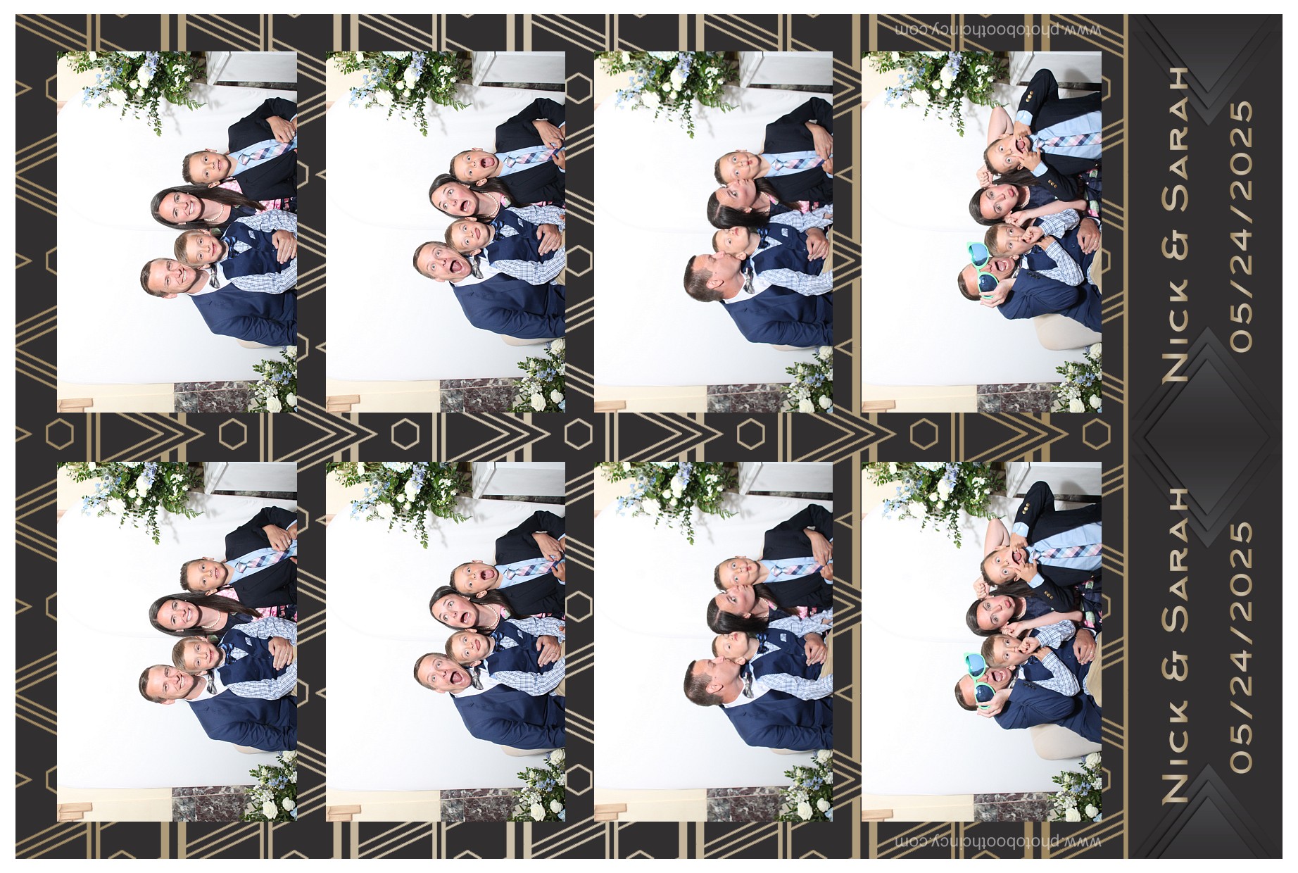 Nick & Sarah | View more photos from the event at gallery.photoboothcincy.com/u/PhotoBoothCincy/Nick-Sarah