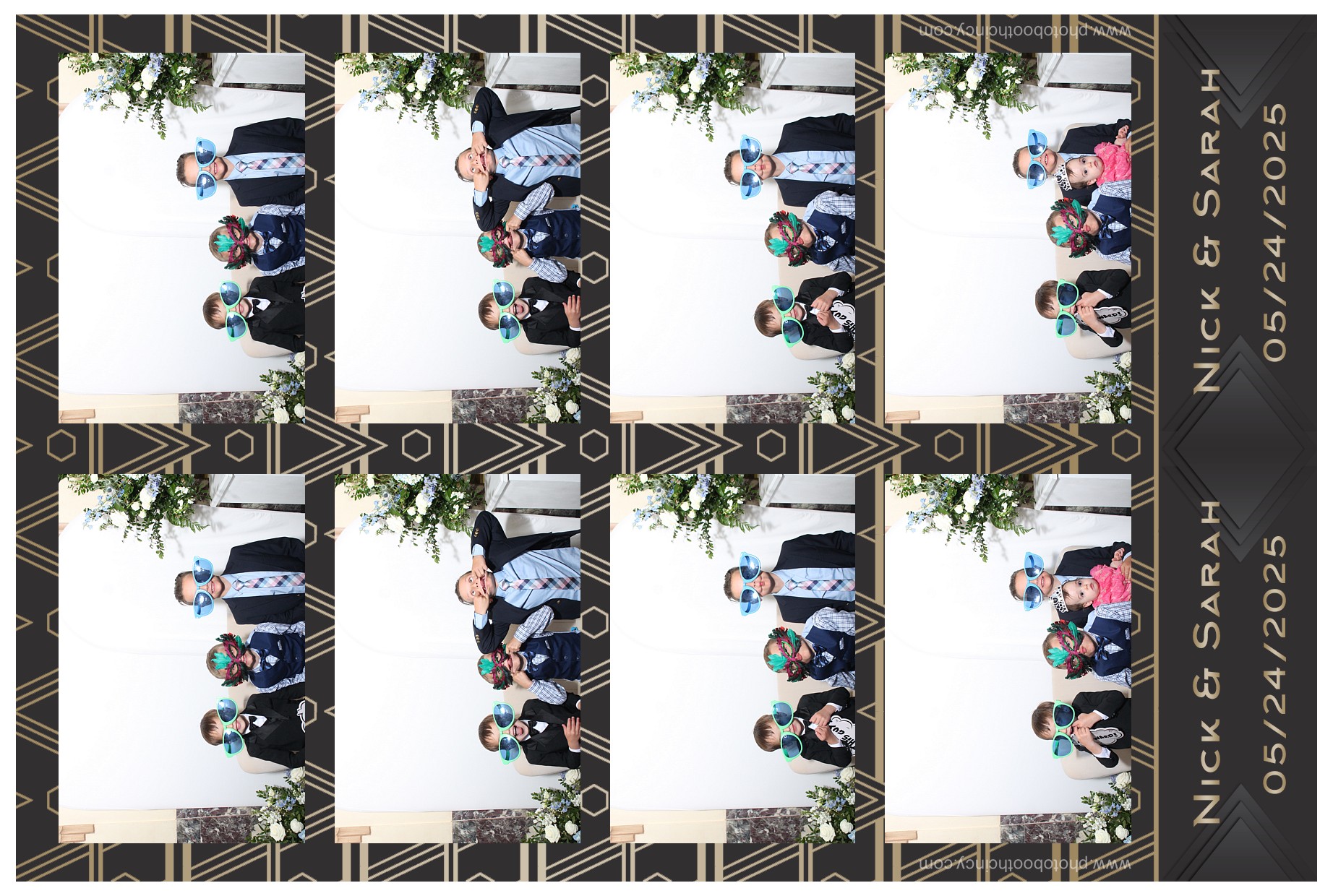 Nick & Sarah | View more photos from the event at gallery.photoboothcincy.com/u/PhotoBoothCincy/Nick-Sarah