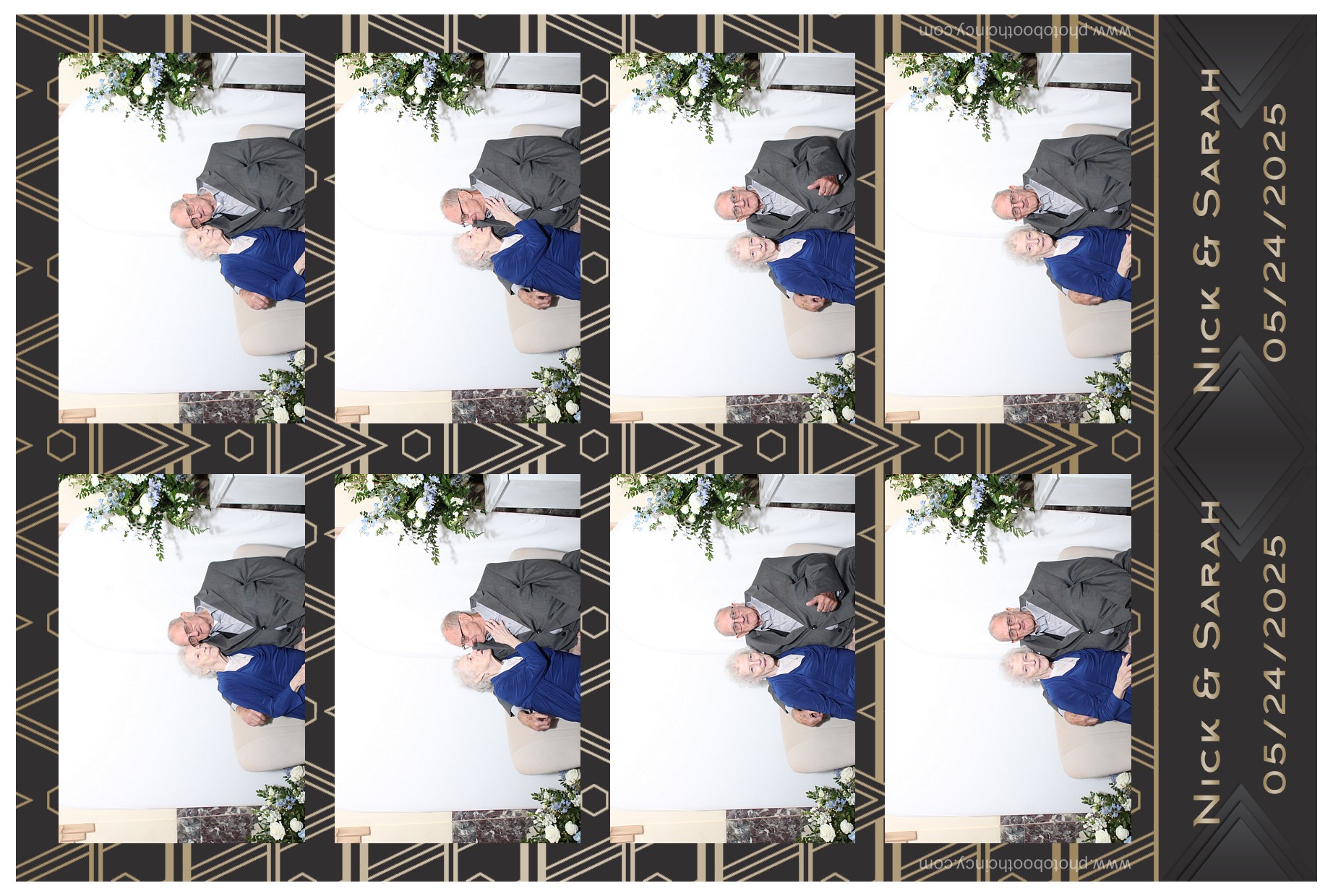 Nick & Sarah | View more photos from the event at gallery.photoboothcincy.com/u/PhotoBoothCincy/Nick-Sarah