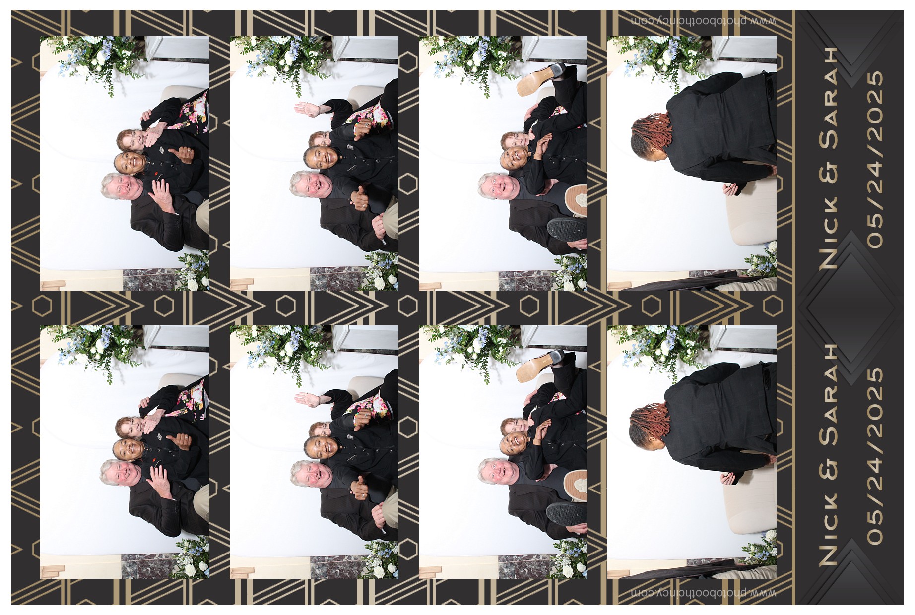 Nick & Sarah | View more photos from the event at gallery.photoboothcincy.com/u/PhotoBoothCincy/Nick-Sarah