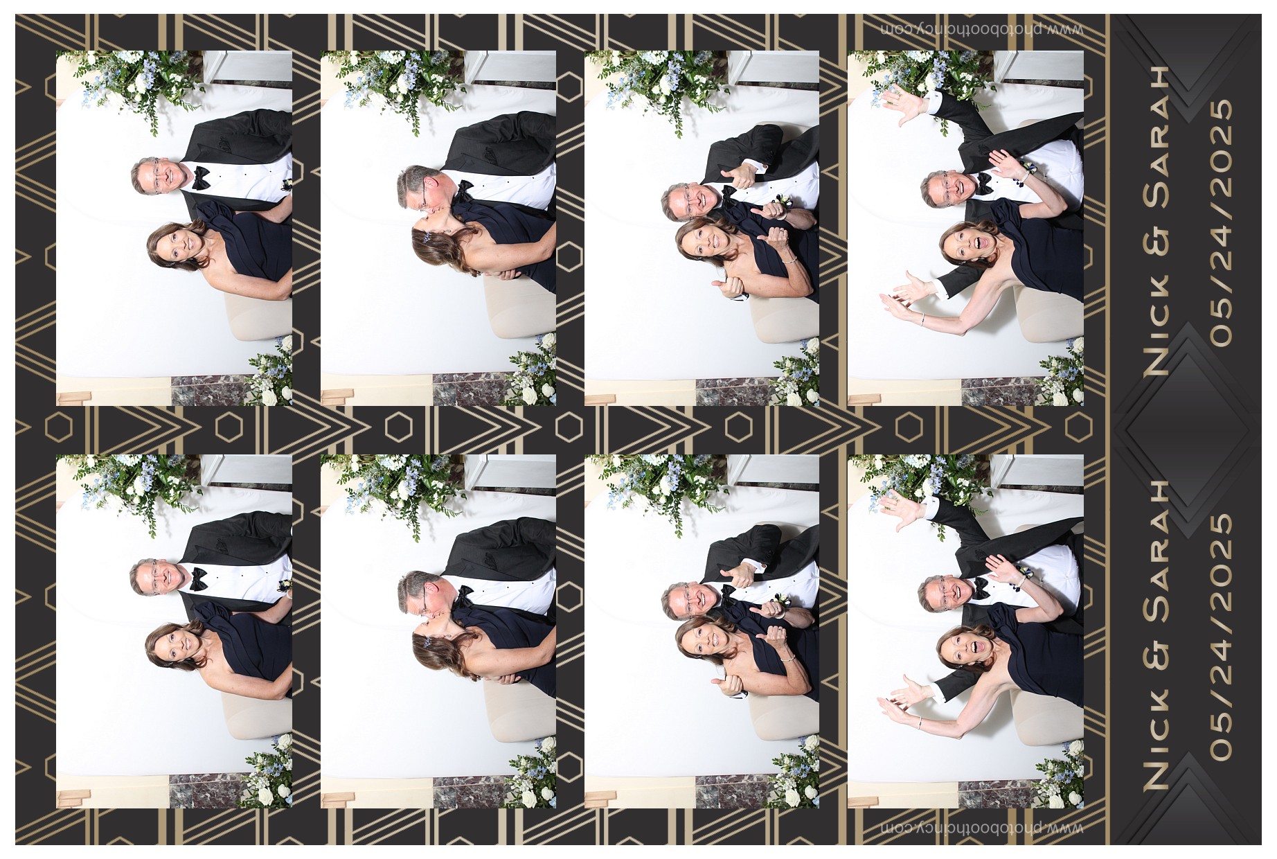 Nick & Sarah | View more photos from the event at gallery.photoboothcincy.com/u/PhotoBoothCincy/Nick-Sarah