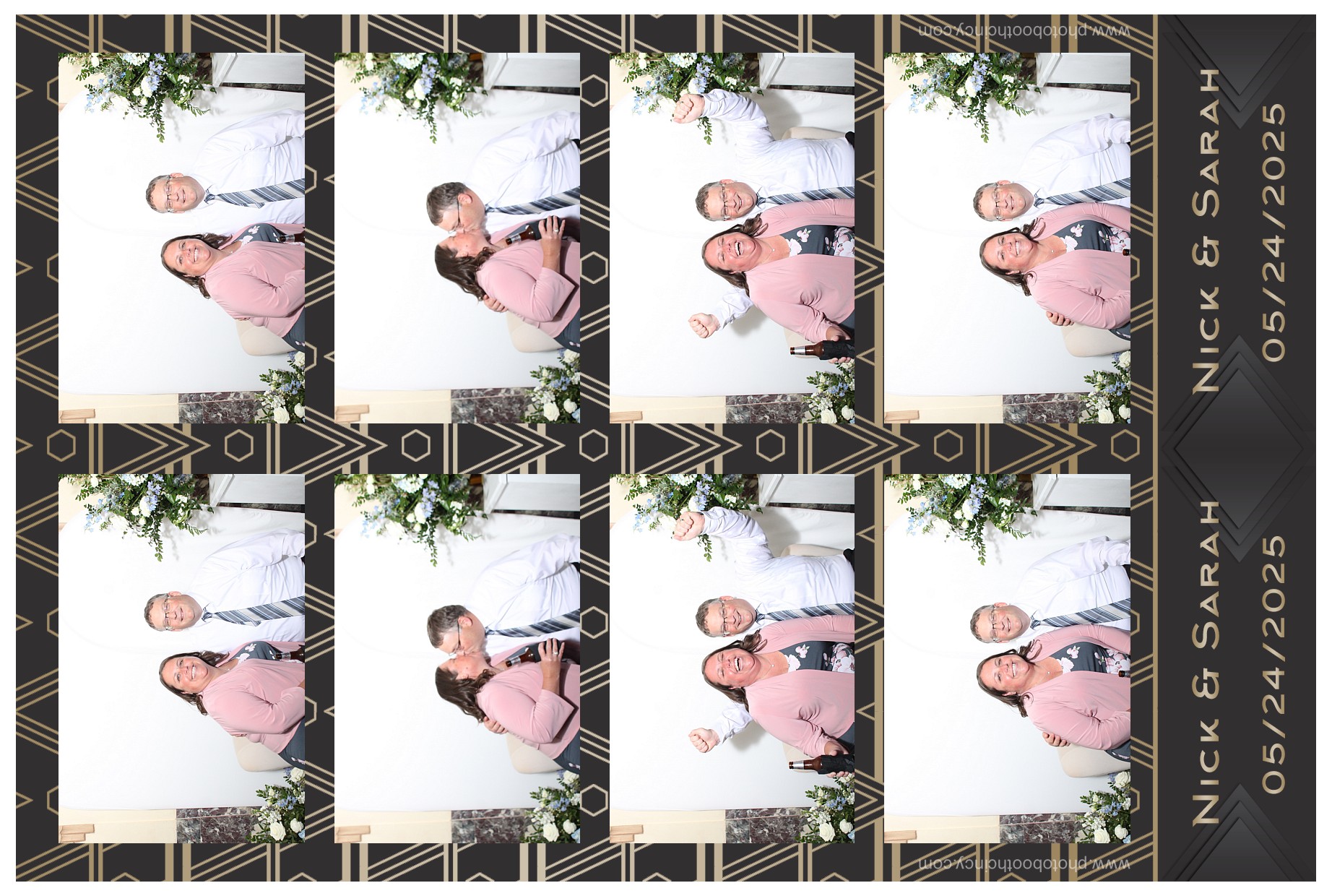 Nick & Sarah | View more photos from the event at gallery.photoboothcincy.com/u/PhotoBoothCincy/Nick-Sarah