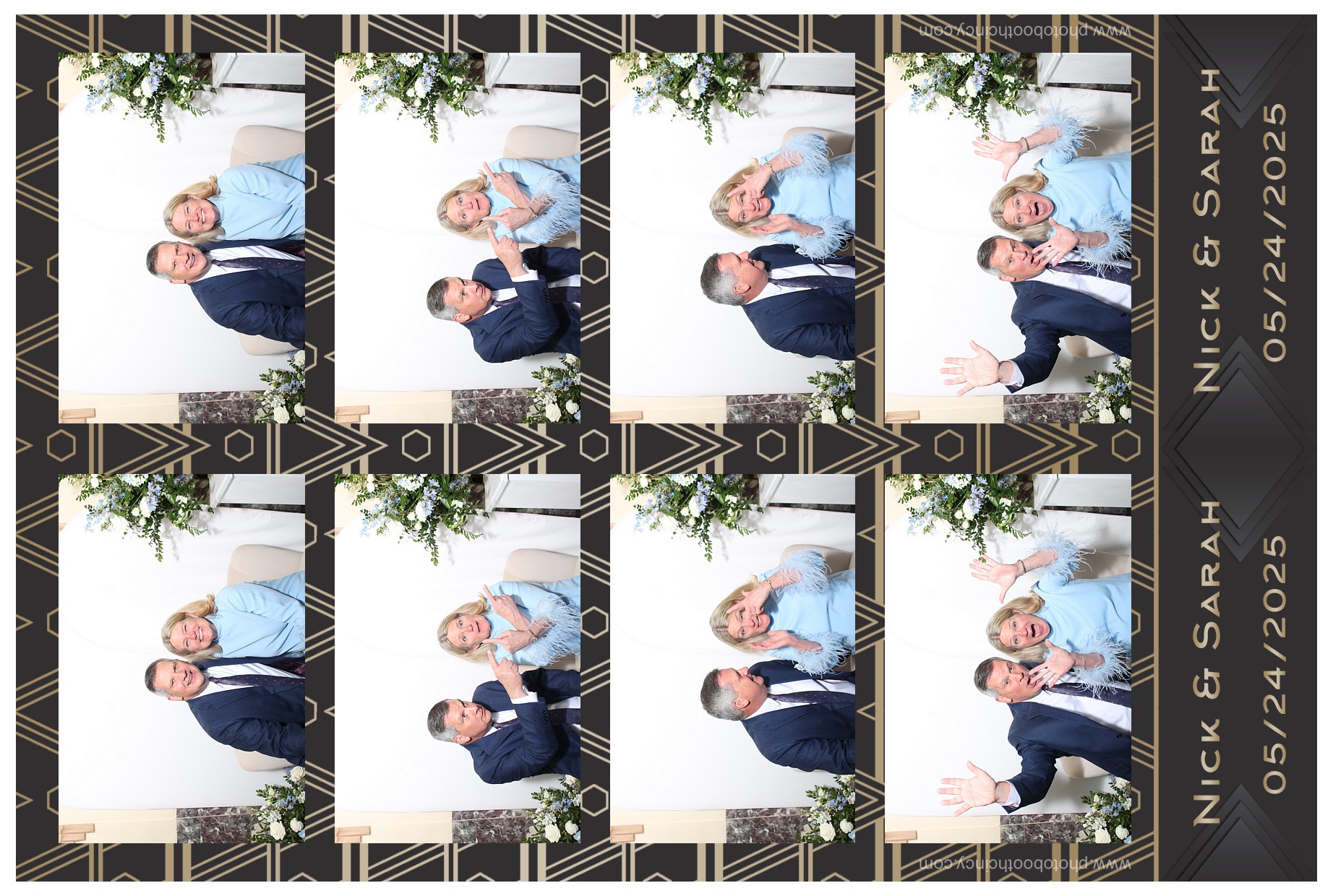 Nick & Sarah | View more photos from the event at gallery.photoboothcincy.com/u/PhotoBoothCincy/Nick-Sarah