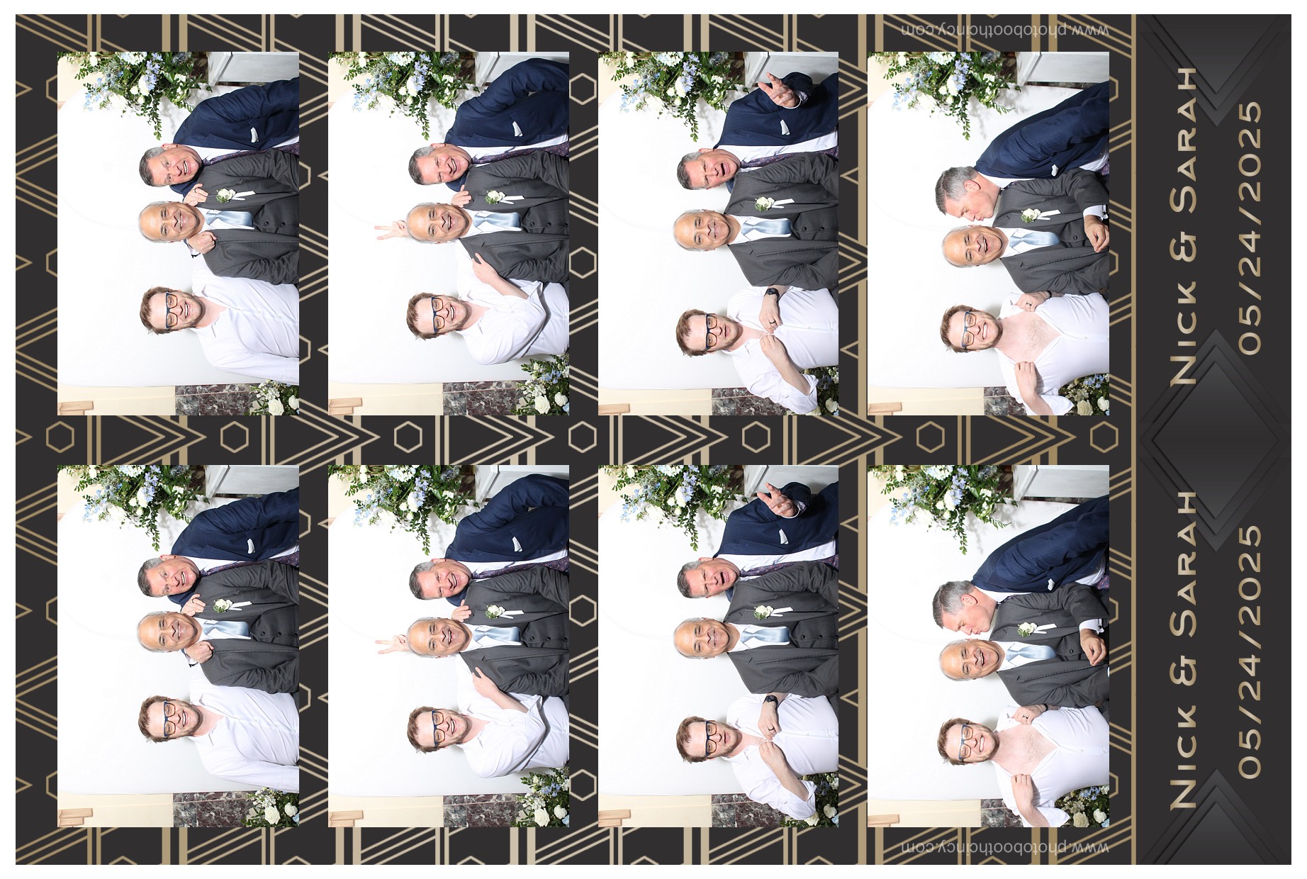 Nick & Sarah | View more photos from the event at gallery.photoboothcincy.com/u/PhotoBoothCincy/Nick-Sarah