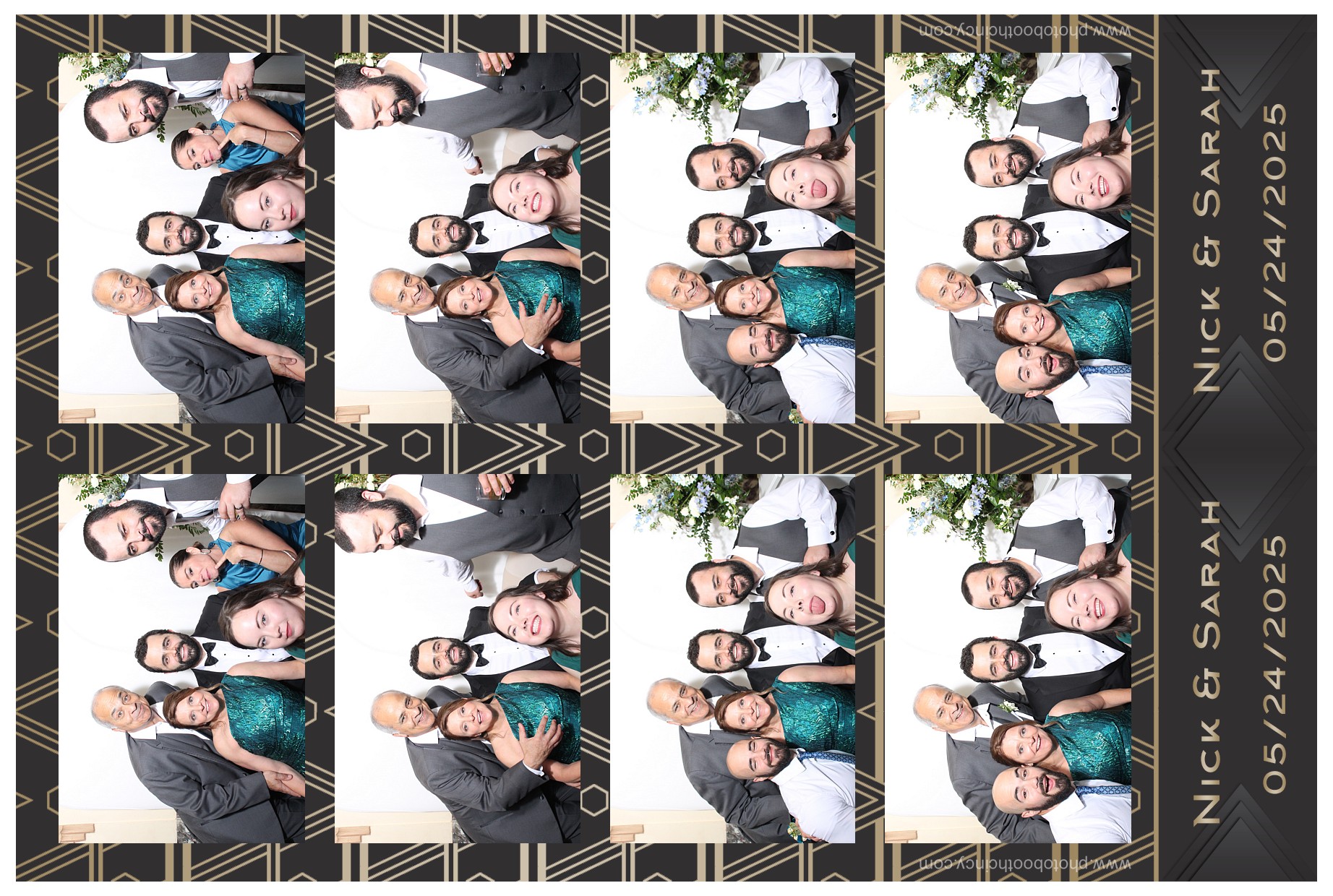 Nick & Sarah | View more photos from the event at gallery.photoboothcincy.com/u/PhotoBoothCincy/Nick-Sarah