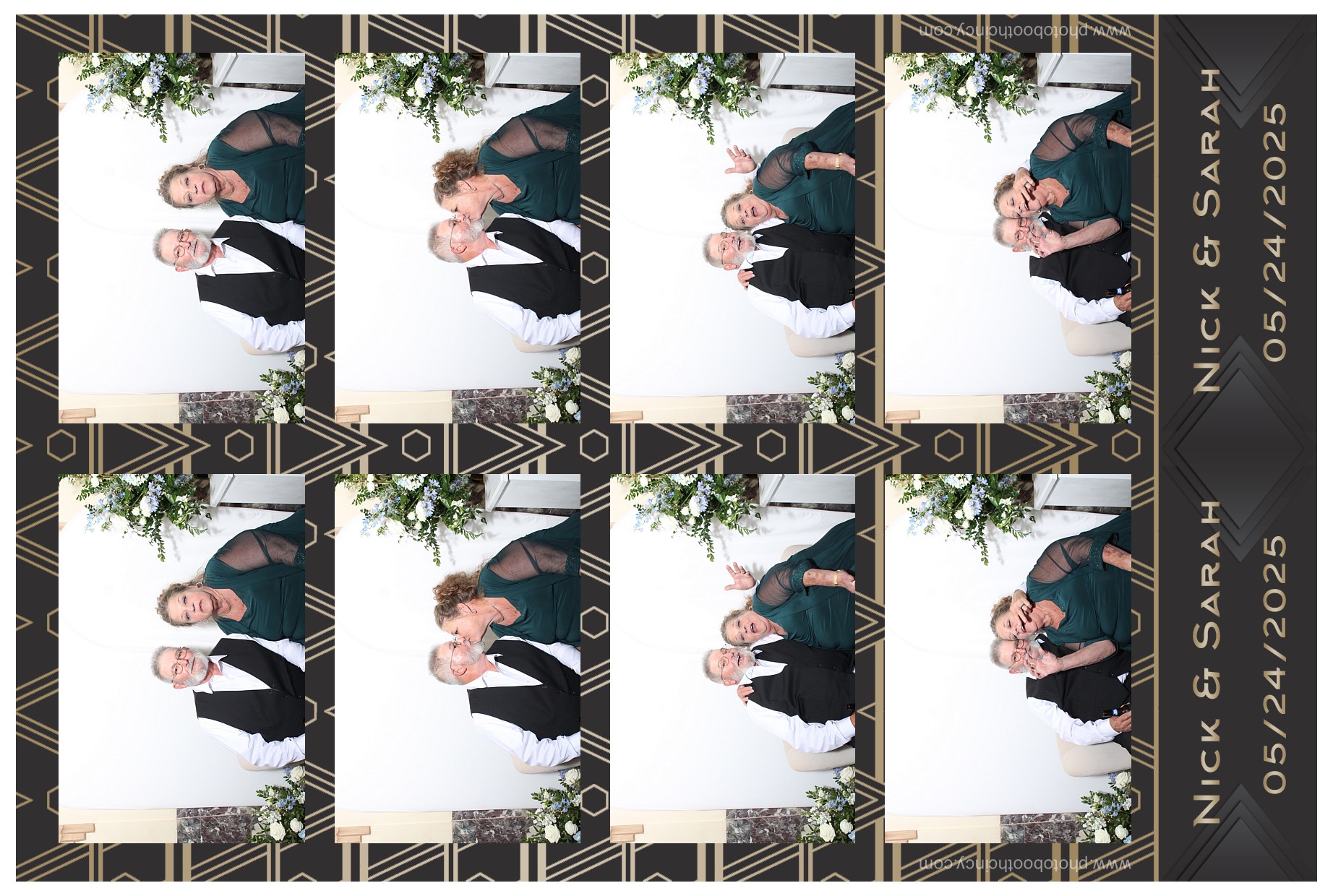 Nick & Sarah | View more photos from the event at gallery.photoboothcincy.com/u/PhotoBoothCincy/Nick-Sarah