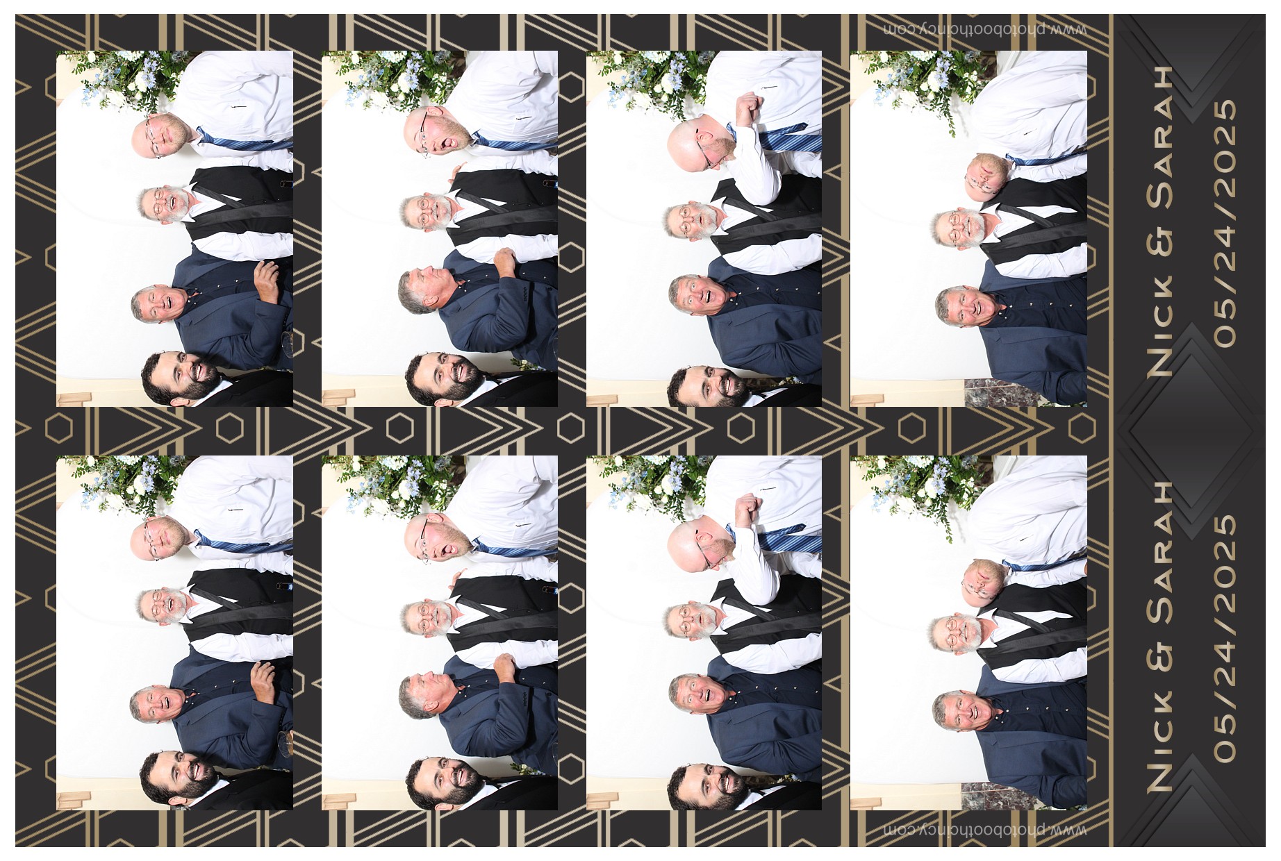 Nick & Sarah | View more photos from the event at gallery.photoboothcincy.com/u/PhotoBoothCincy/Nick-Sarah