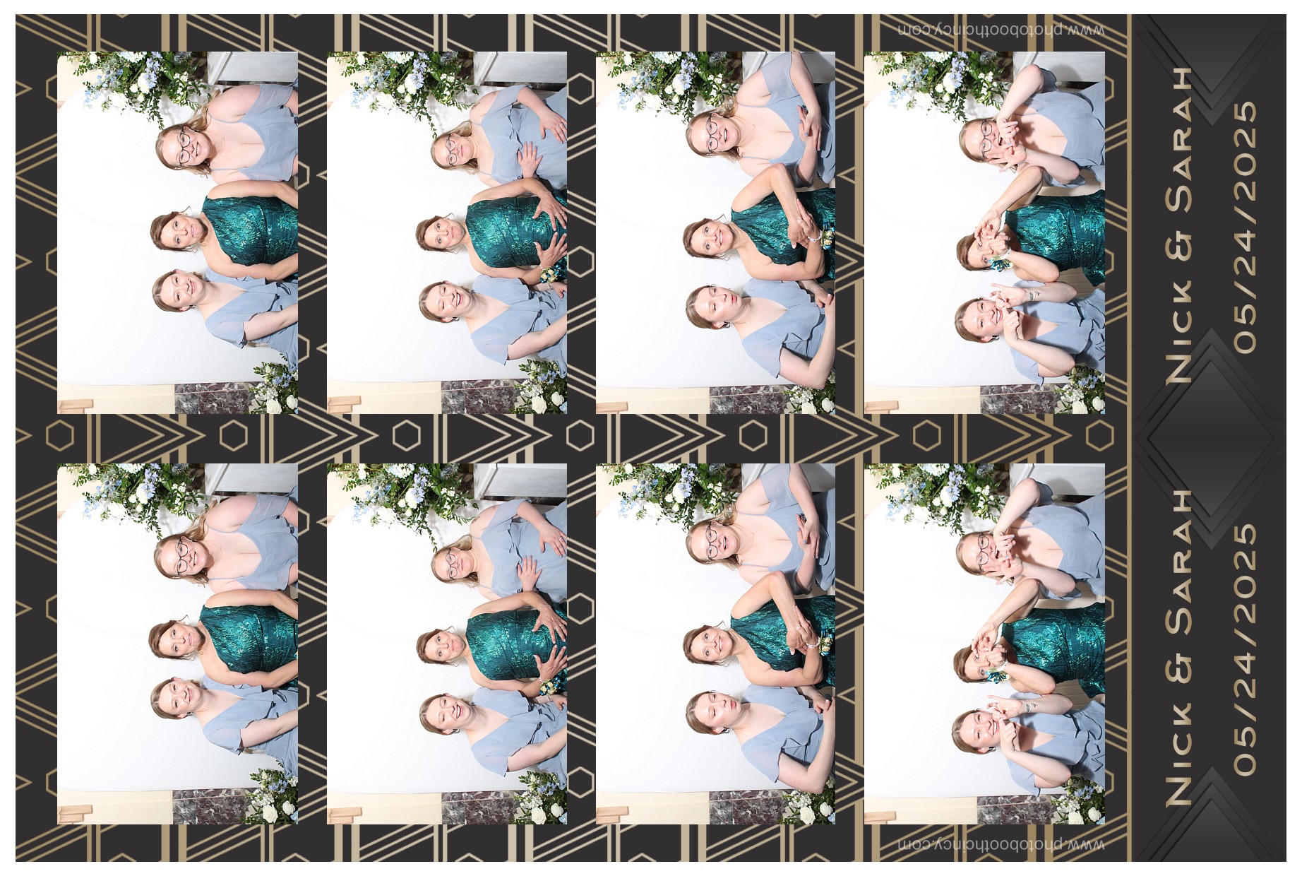 Nick & Sarah | View more photos from the event at gallery.photoboothcincy.com/u/PhotoBoothCincy/Nick-Sarah