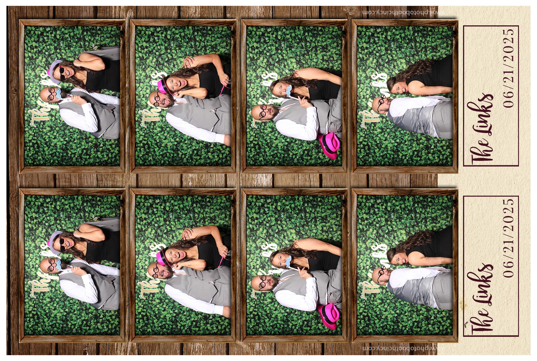 Nicole & Josh Link | View more photos from the event at gallery.photoboothcincy.com/u/PhotoBoothCincy/Nicole-Josh-Link
