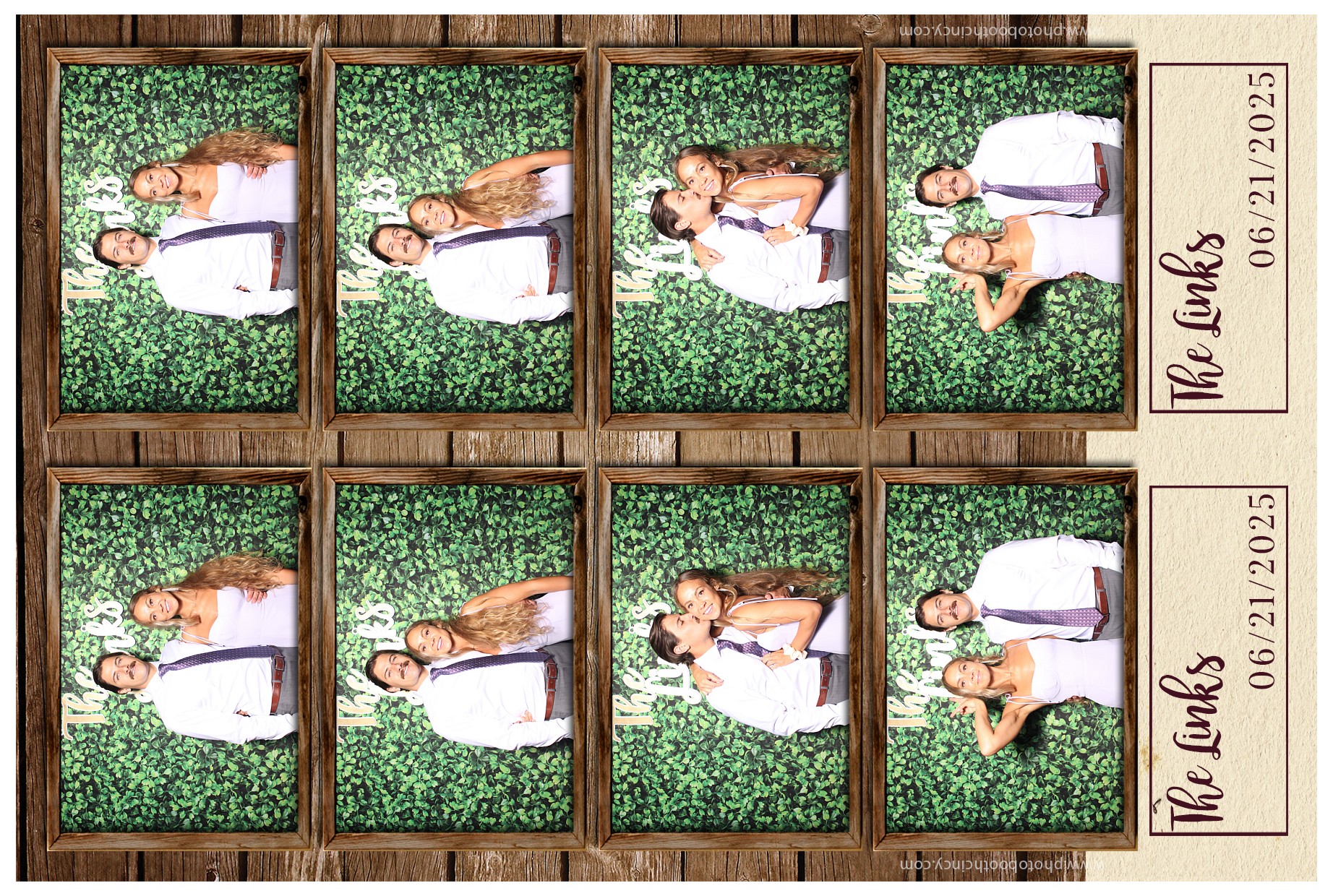 Nicole & Josh Link | View more photos from the event at gallery.photoboothcincy.com/u/PhotoBoothCincy/Nicole-Josh-Link