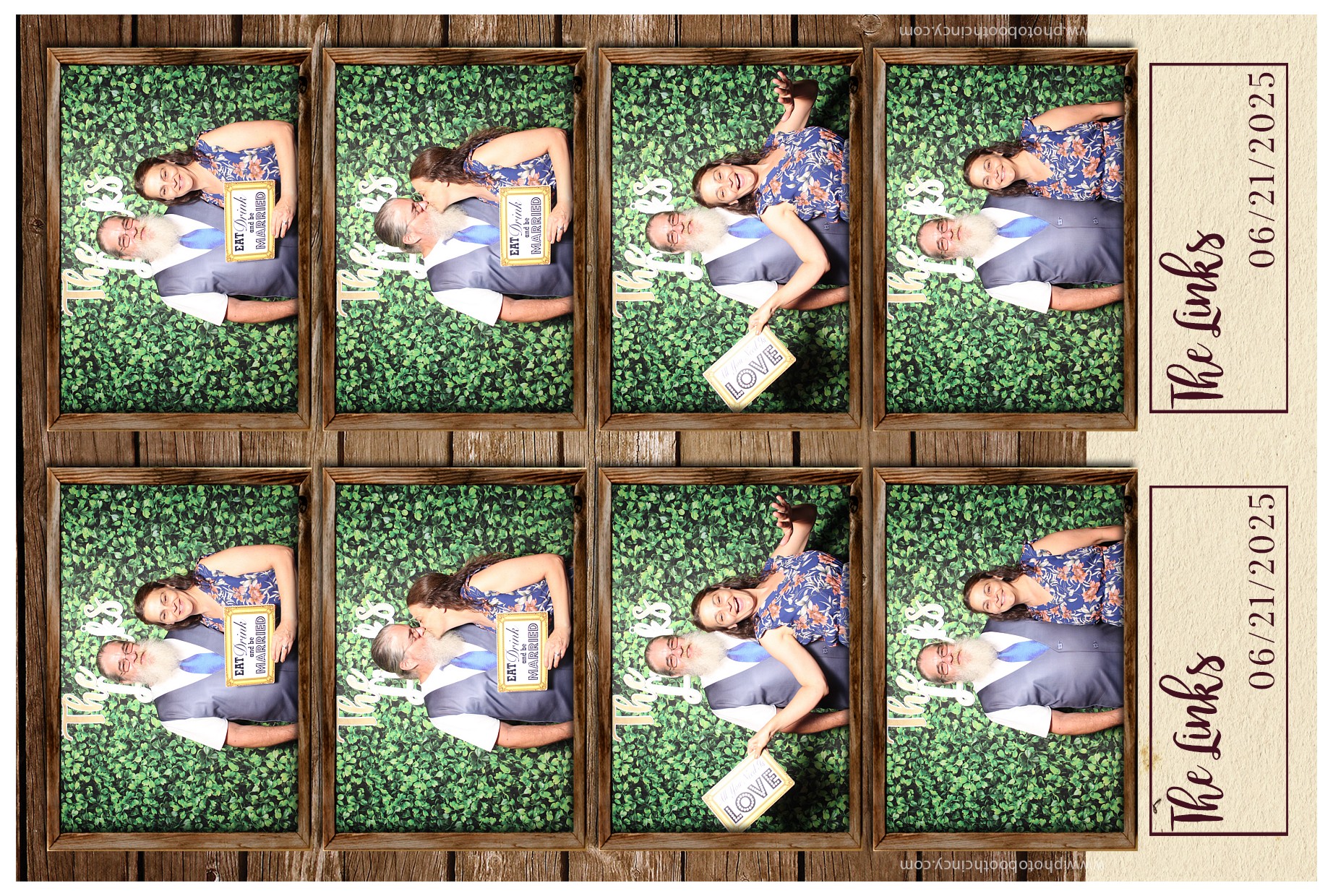 Nicole & Josh Link | View more photos from the event at gallery.photoboothcincy.com/u/PhotoBoothCincy/Nicole-Josh-Link