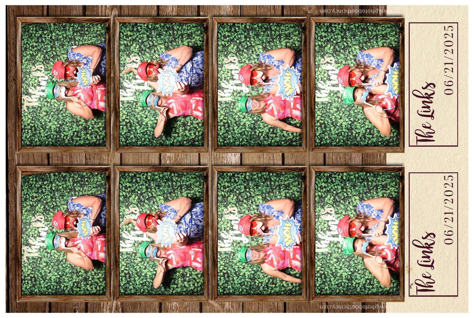 Nicole & Josh Link | View more photos from the event at gallery.photoboothcincy.com/u/PhotoBoothCincy/Nicole-Josh-Link