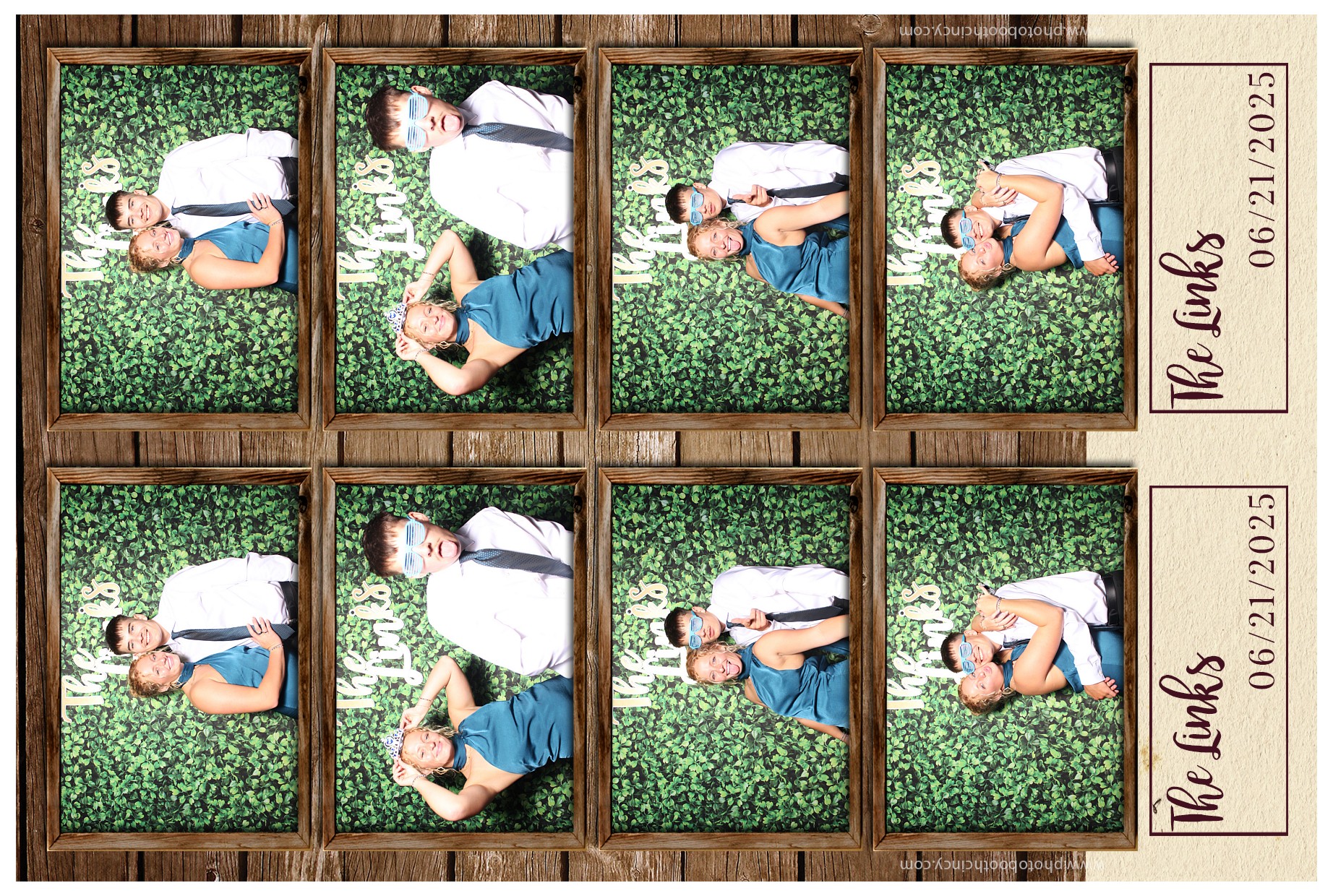 Nicole & Josh Link | View more photos from the event at gallery.photoboothcincy.com/u/PhotoBoothCincy/Nicole-Josh-Link