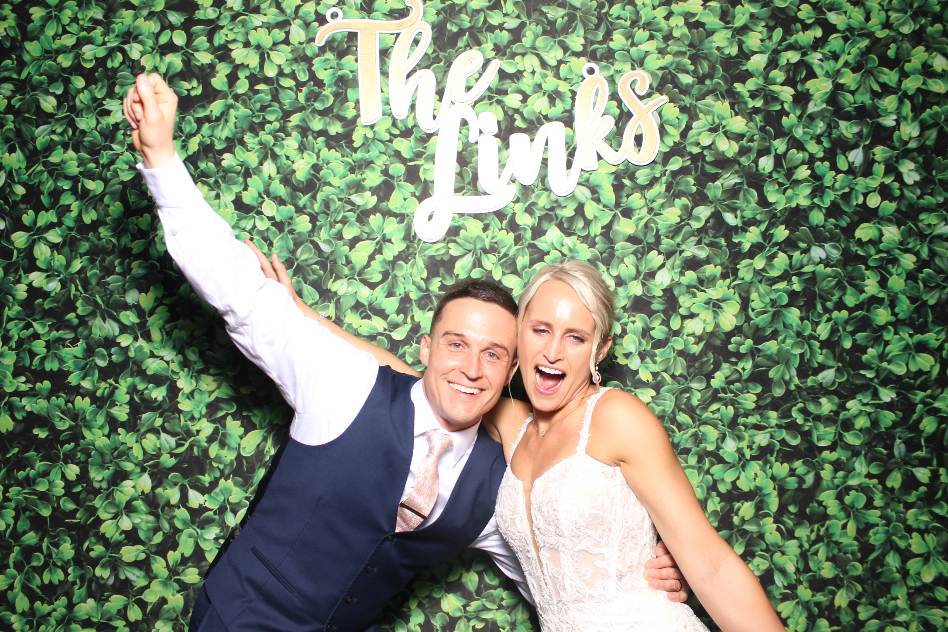 Nicole & Josh Link | View more photos from the event at gallery.photoboothcincy.com/u/PhotoBoothCincy/Nicole-Josh-Link