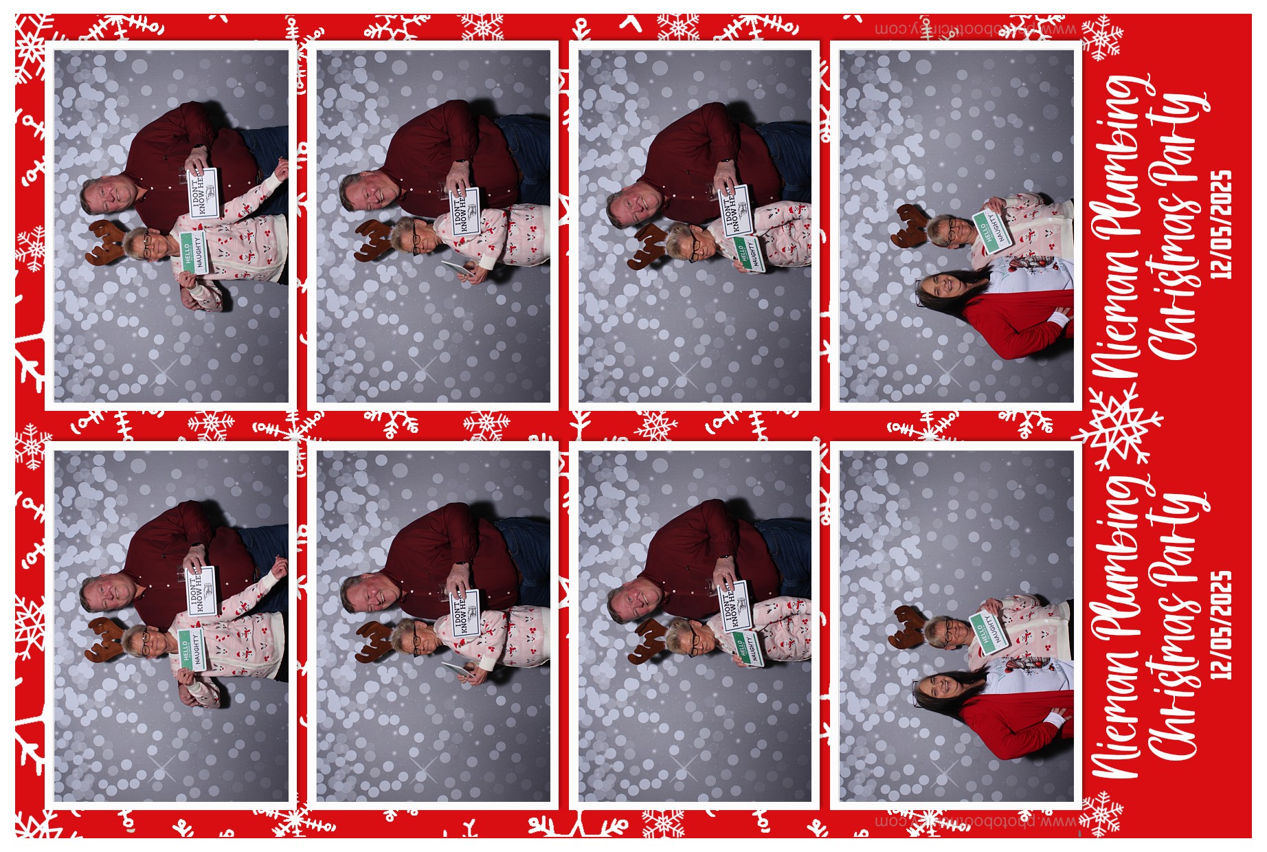 Nieman Plumbing Christmas Party | View more photos from the event at gallery.photoboothcincy.com/u/PhotoBoothCincy/Nieman-Plumbing-Christmas-Party