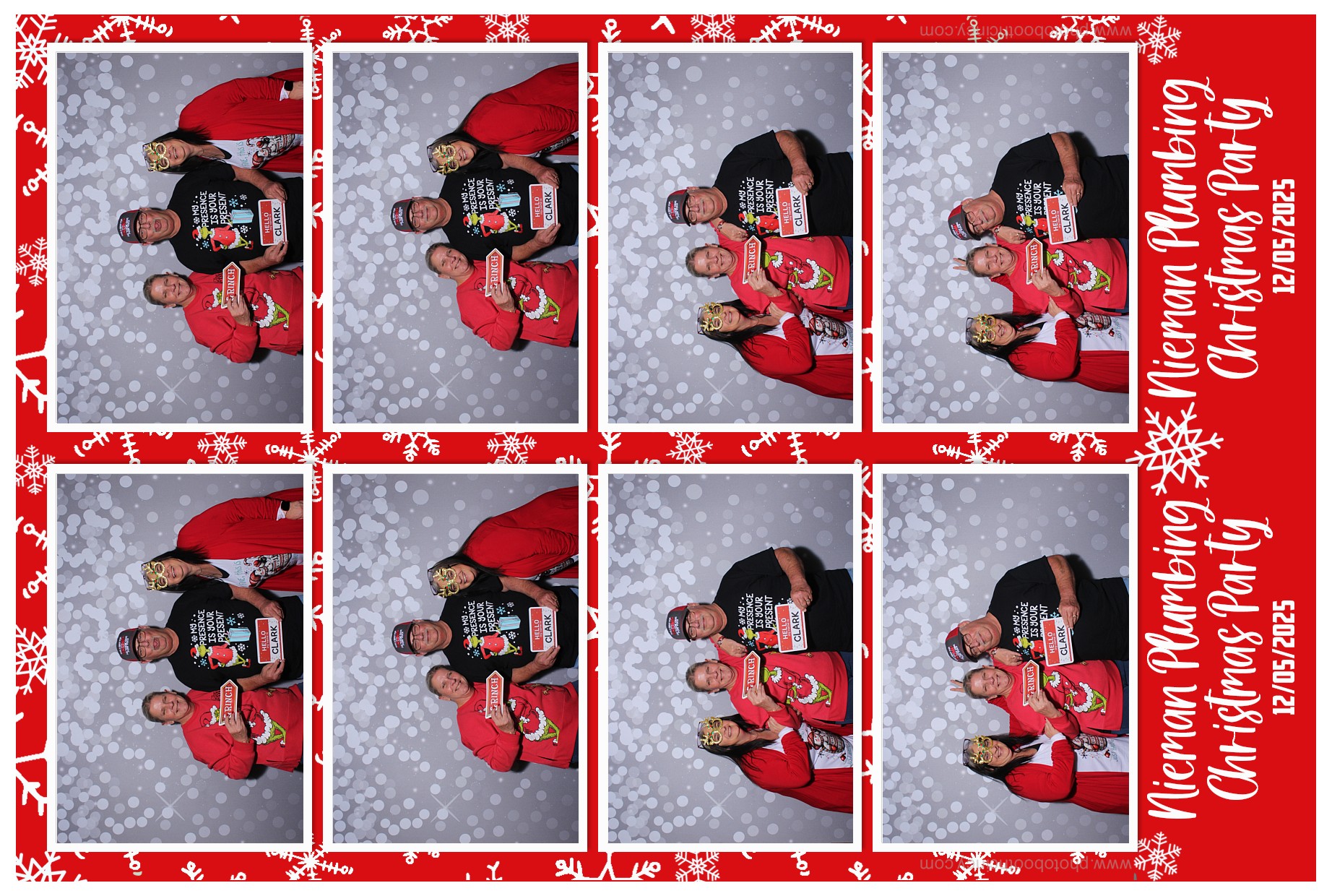Nieman Plumbing Christmas Party | View more photos from the event at gallery.photoboothcincy.com/u/PhotoBoothCincy/Nieman-Plumbing-Christmas-Party
