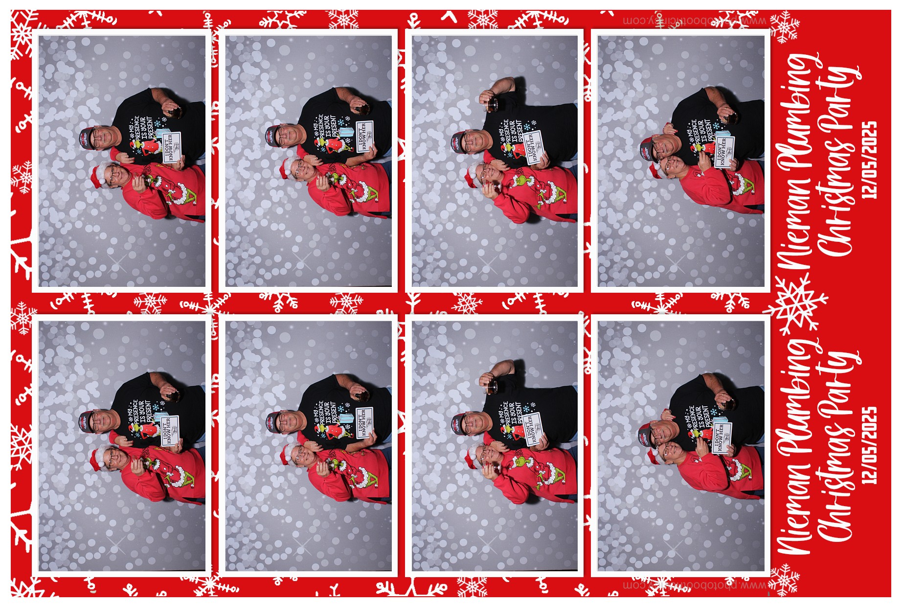 Nieman Plumbing Christmas Party | View more photos from the event at gallery.photoboothcincy.com/u/PhotoBoothCincy/Nieman-Plumbing-Christmas-Party