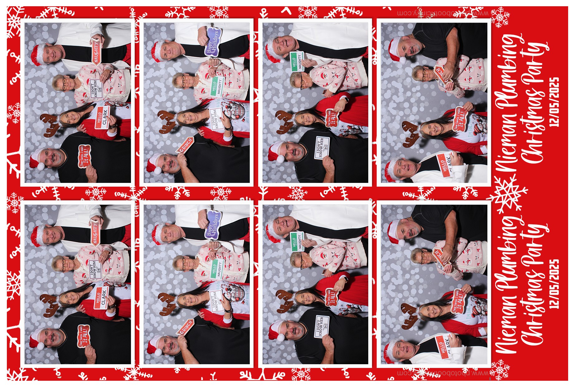 Nieman Plumbing Christmas Party | View more photos from the event at gallery.photoboothcincy.com/u/PhotoBoothCincy/Nieman-Plumbing-Christmas-Party