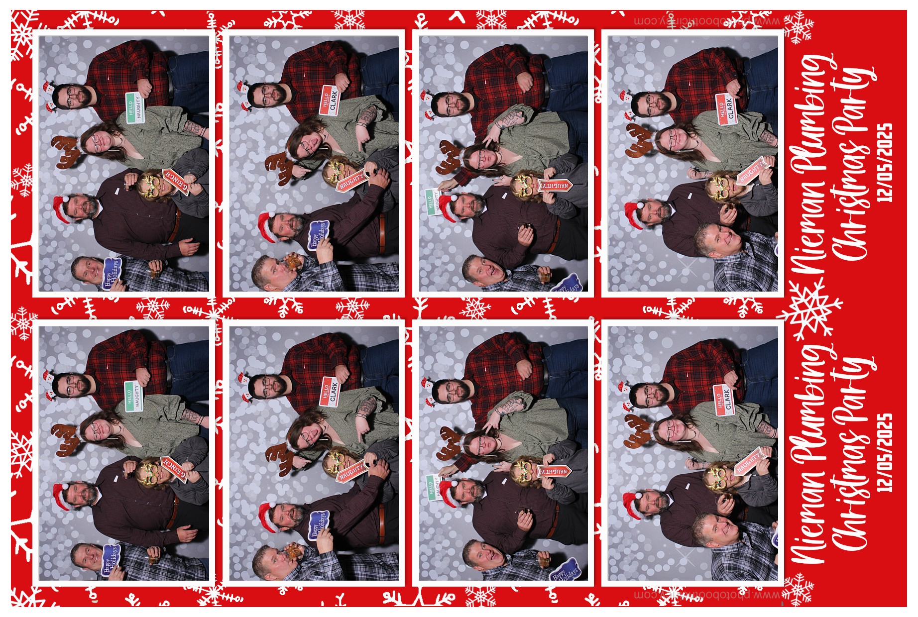 Nieman Plumbing Christmas Party | View more photos from the event at gallery.photoboothcincy.com/u/PhotoBoothCincy/Nieman-Plumbing-Christmas-Party