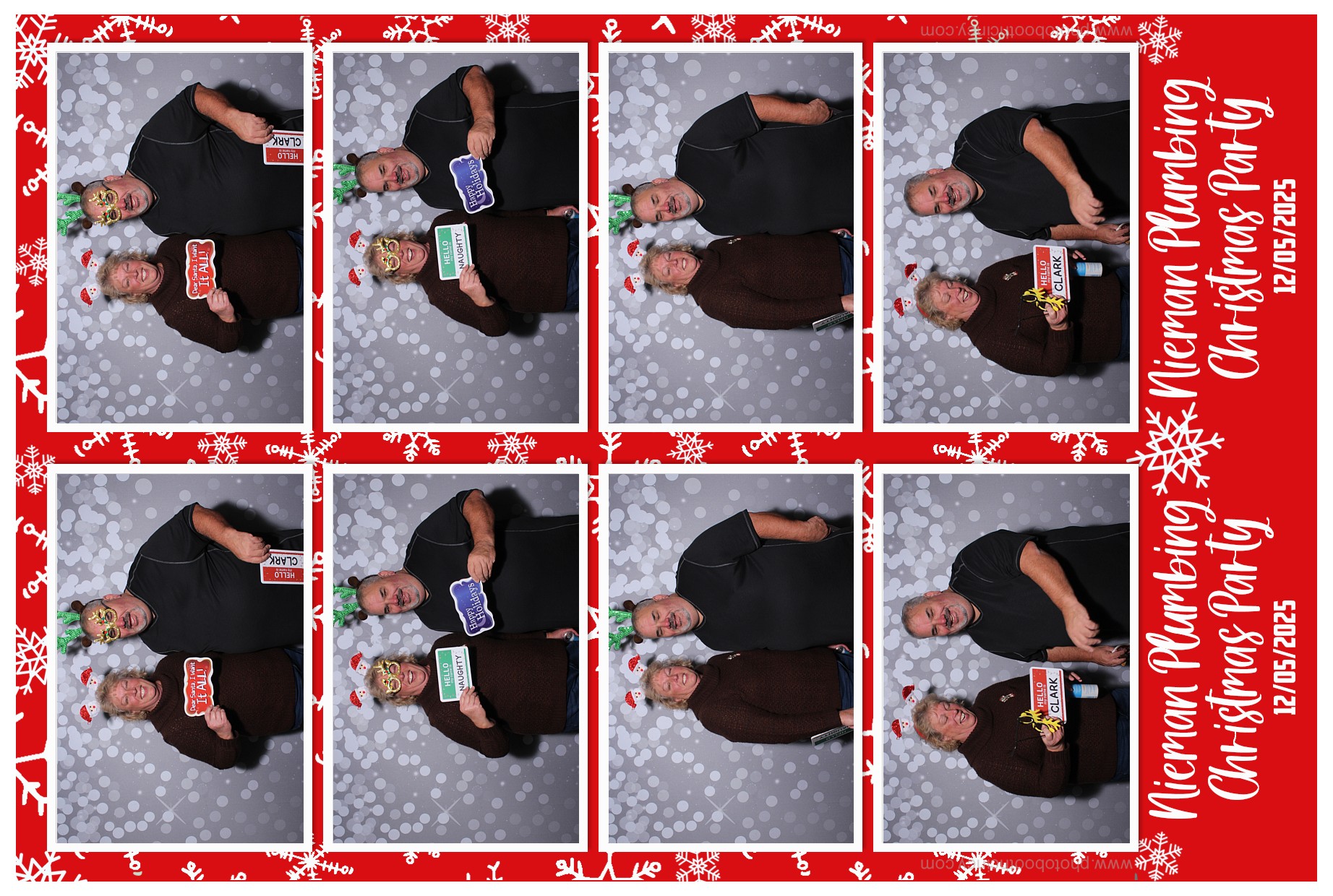 Nieman Plumbing Christmas Party | View more photos from the event at gallery.photoboothcincy.com/u/PhotoBoothCincy/Nieman-Plumbing-Christmas-Party