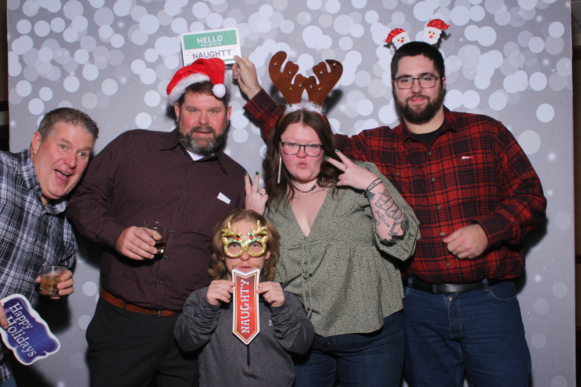 Nieman Plumbing Christmas Party | View more photos from the event at gallery.photoboothcincy.com/u/PhotoBoothCincy/Nieman-Plumbing-Christmas-Party