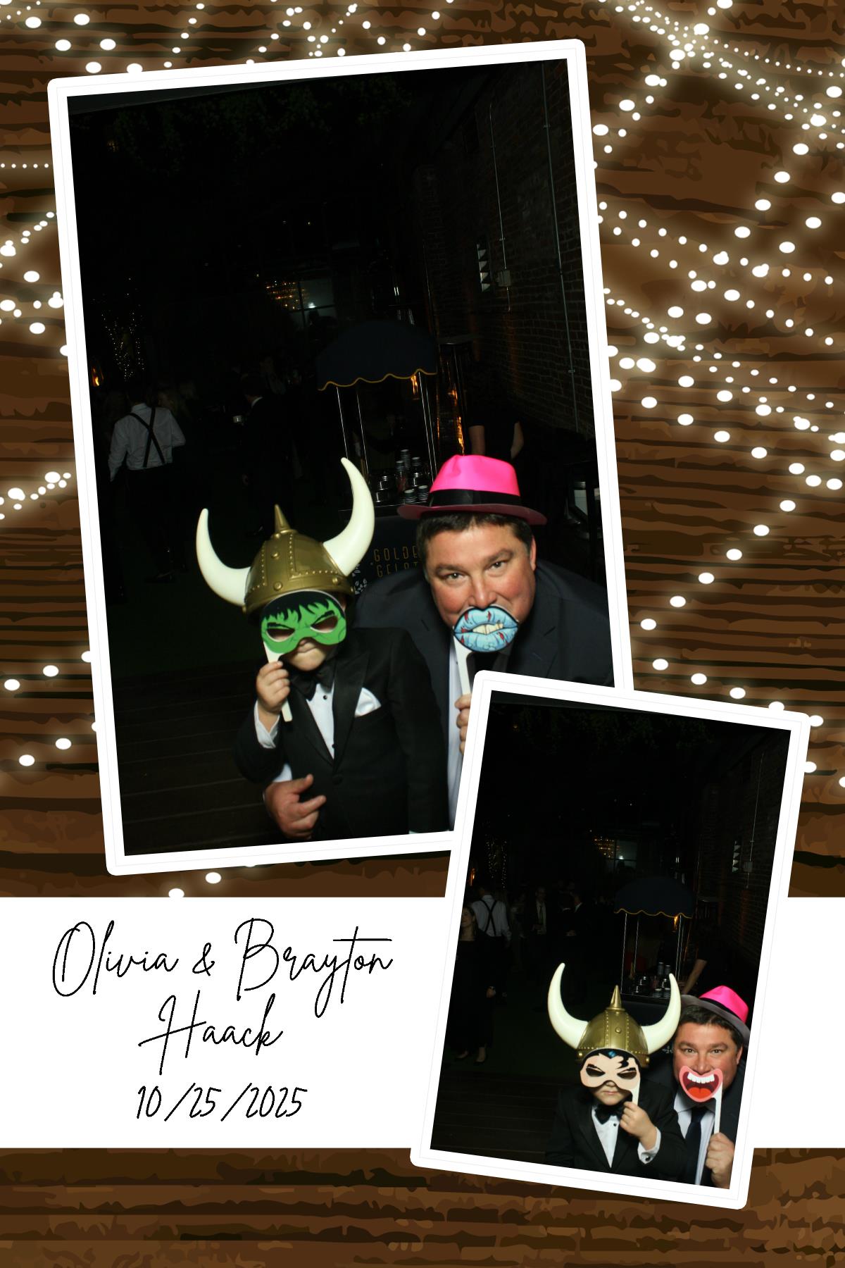 Olivia & Brayton Haack | View more photos from the event at gallery.photoboothcincy.com/u/PhotoBoothCincy/Olivia-Brayton-Haack