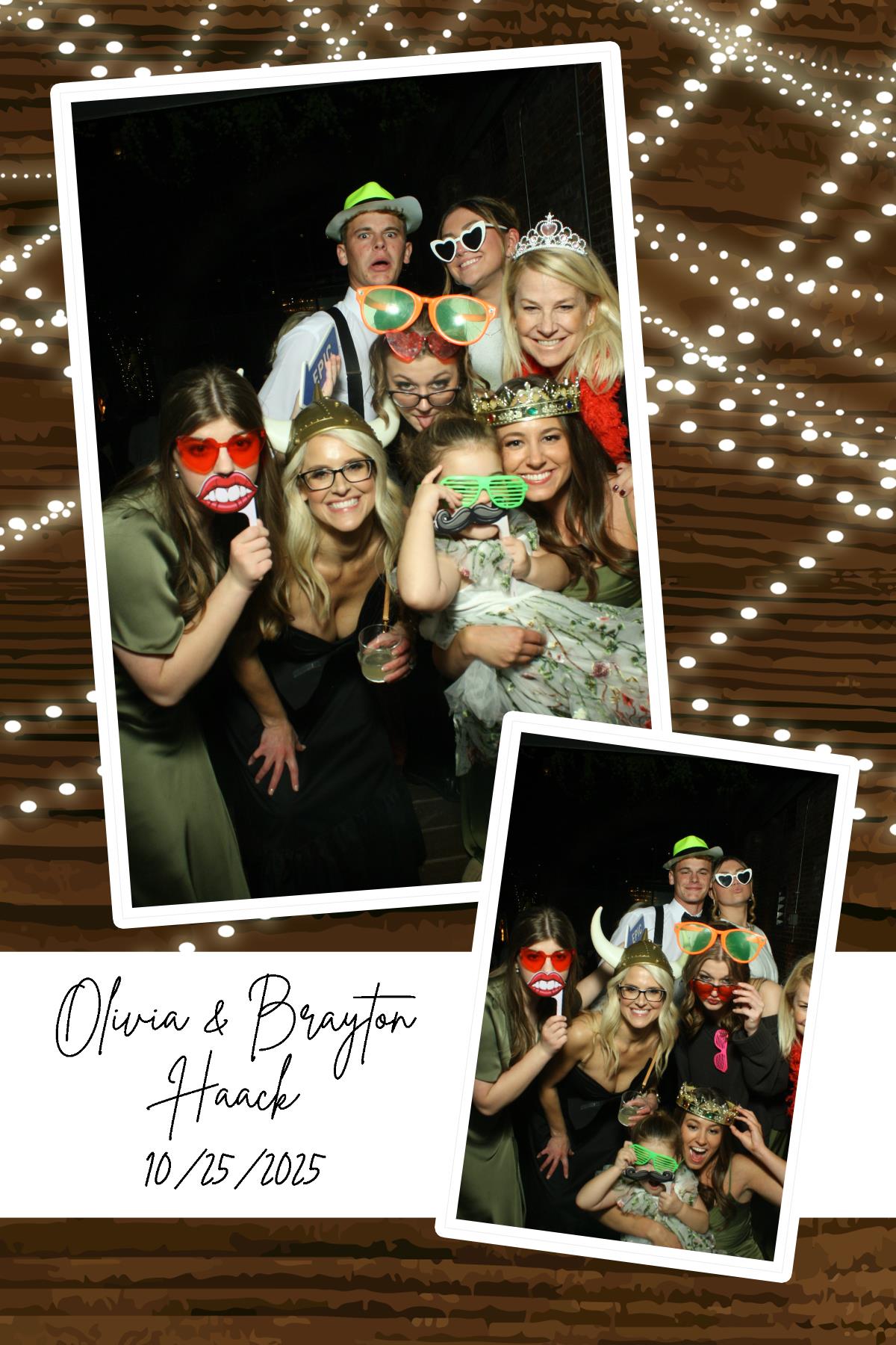 Olivia & Brayton Haack | View more photos from the event at gallery.photoboothcincy.com/u/PhotoBoothCincy/Olivia-Brayton-Haack
