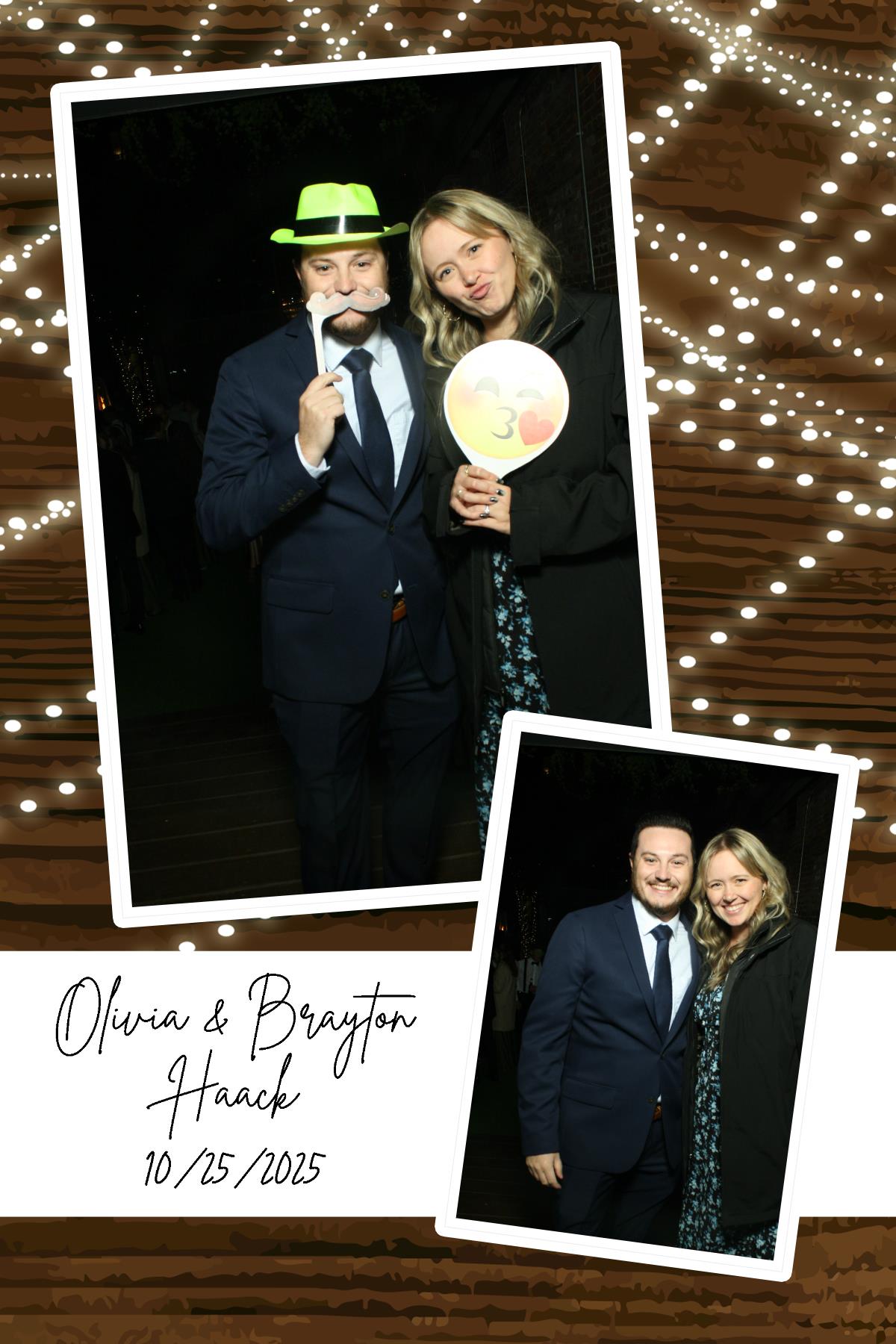 Olivia & Brayton Haack | View more photos from the event at gallery.photoboothcincy.com/u/PhotoBoothCincy/Olivia-Brayton-Haack