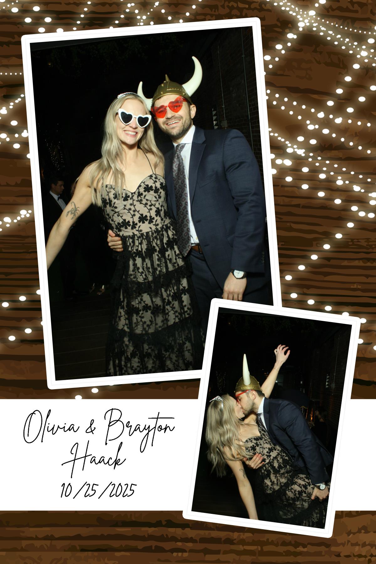 Olivia & Brayton Haack | View more photos from the event at gallery.photoboothcincy.com/u/PhotoBoothCincy/Olivia-Brayton-Haack