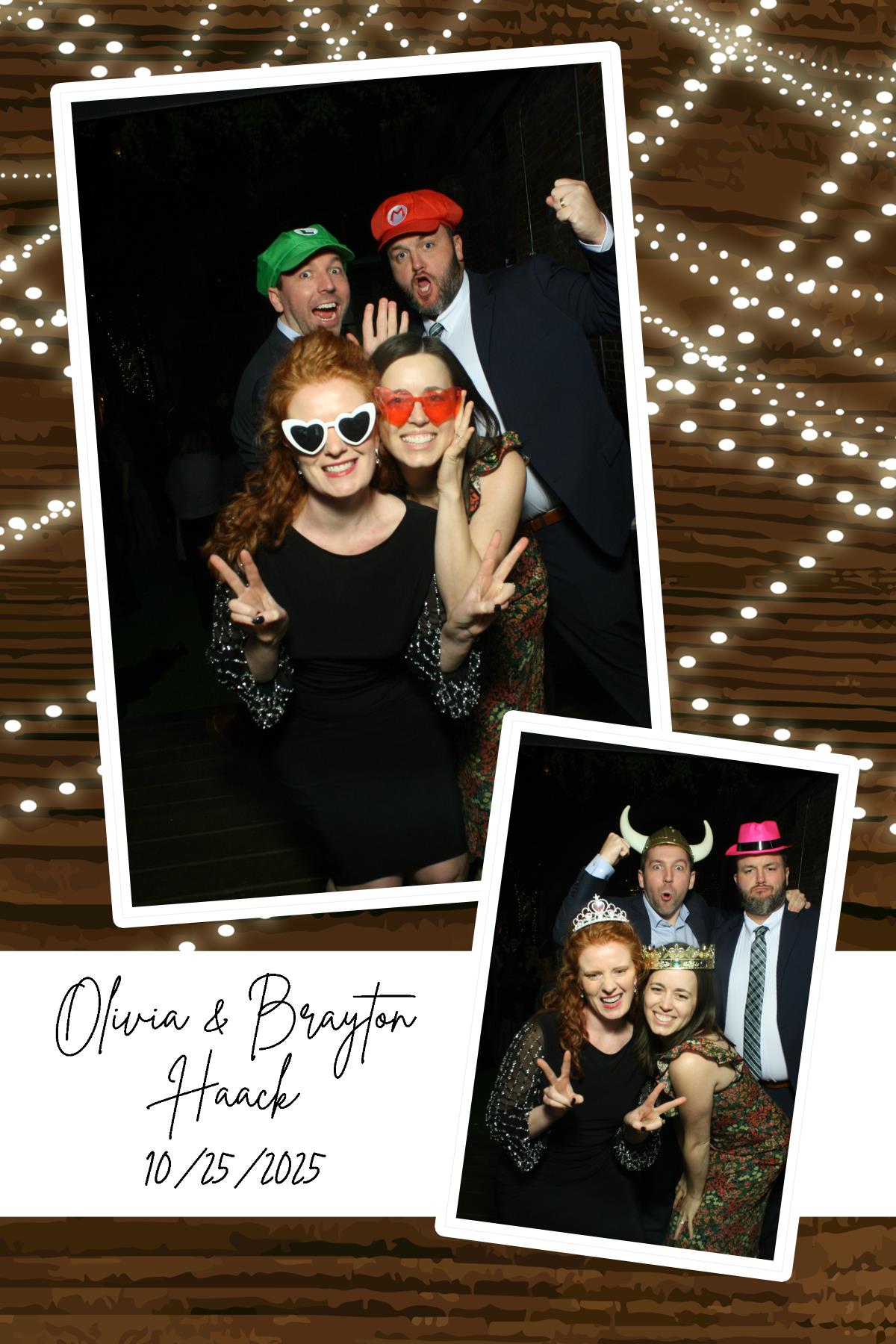 Olivia & Brayton Haack | View more photos from the event at gallery.photoboothcincy.com/u/PhotoBoothCincy/Olivia-Brayton-Haack