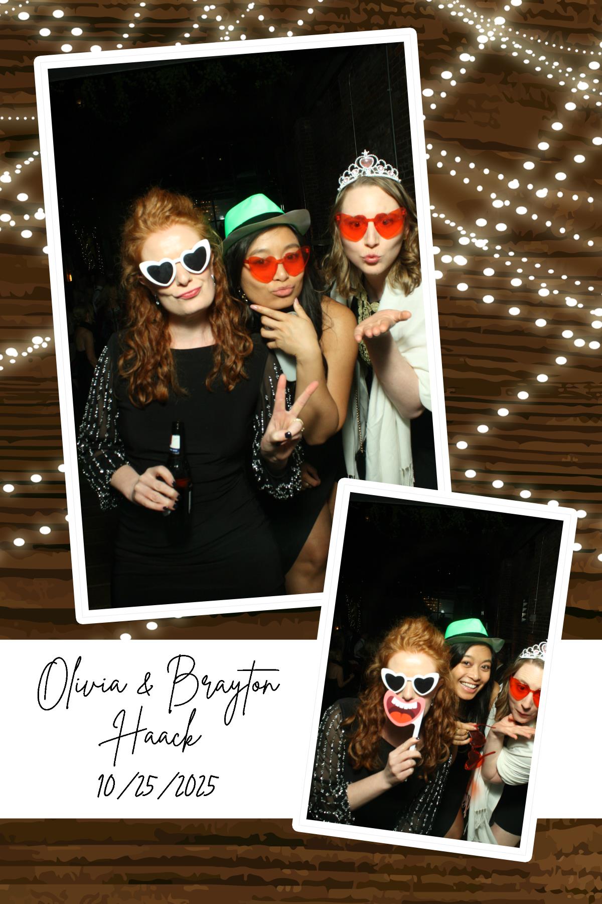 Olivia & Brayton Haack | View more photos from the event at gallery.photoboothcincy.com/u/PhotoBoothCincy/Olivia-Brayton-Haack