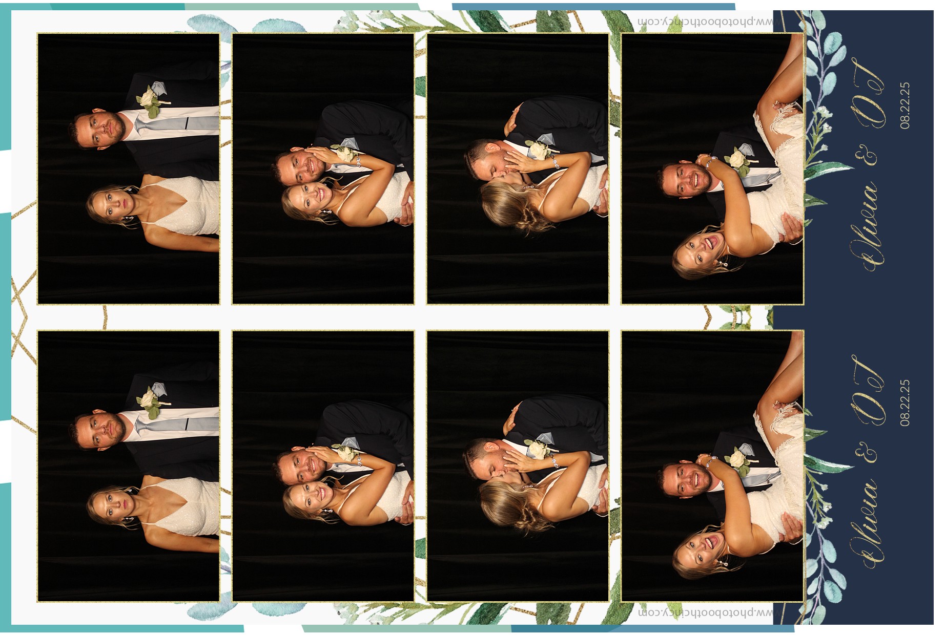 Olivia & DJ | View more photos from the event at gallery.photoboothcincy.com/u/PhotoBoothCincy/Olivia-DJ