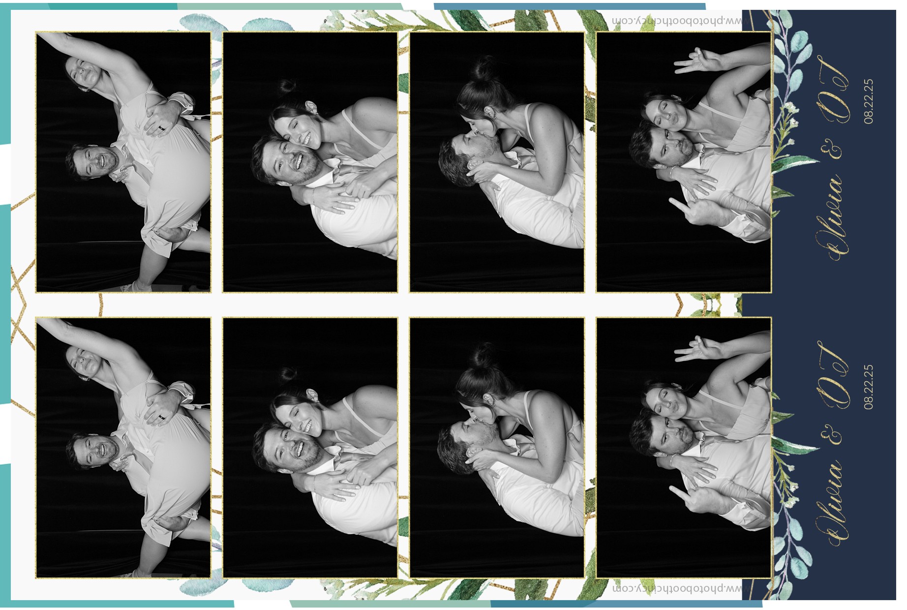 Olivia & DJ | View more photos from the event at gallery.photoboothcincy.com/u/PhotoBoothCincy/Olivia-DJ