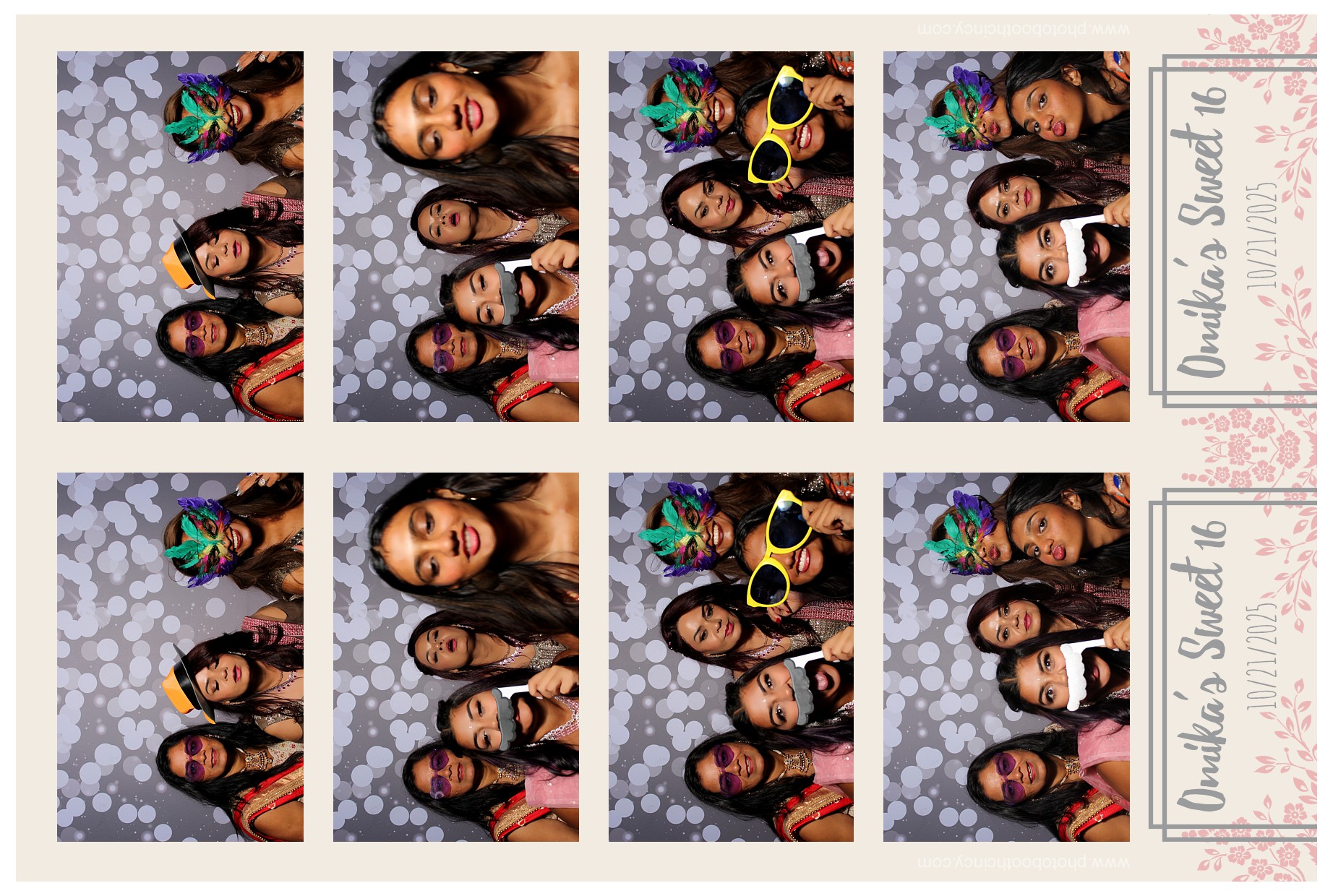 Omika's 16th Birthday | View more photos from the event at gallery.photoboothcincy.com/u/PhotoBoothCincy/Omikas-16th-Birthday