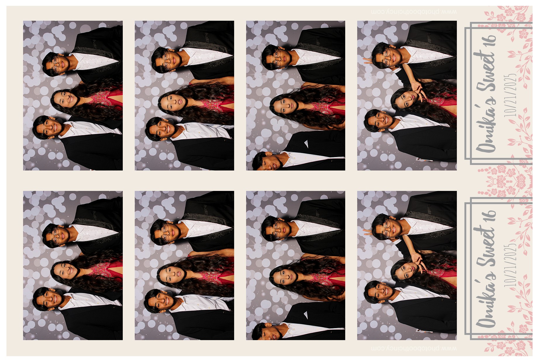 Omika's 16th Birthday | View more photos from the event at gallery.photoboothcincy.com/u/PhotoBoothCincy/Omikas-16th-Birthday