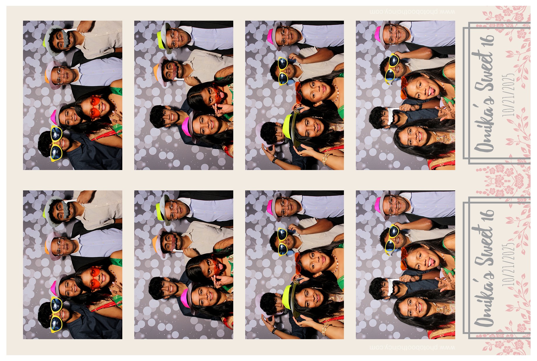 Omika's 16th Birthday | View more photos from the event at gallery.photoboothcincy.com/u/PhotoBoothCincy/Omikas-16th-Birthday
