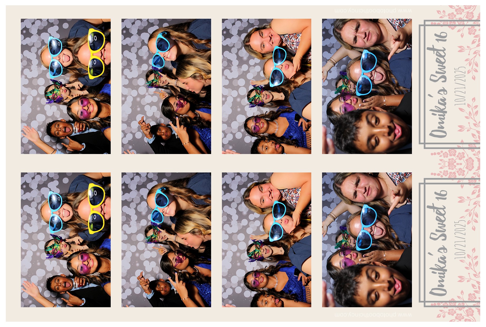 Omika's 16th Birthday | View more photos from the event at gallery.photoboothcincy.com/u/PhotoBoothCincy/Omikas-16th-Birthday