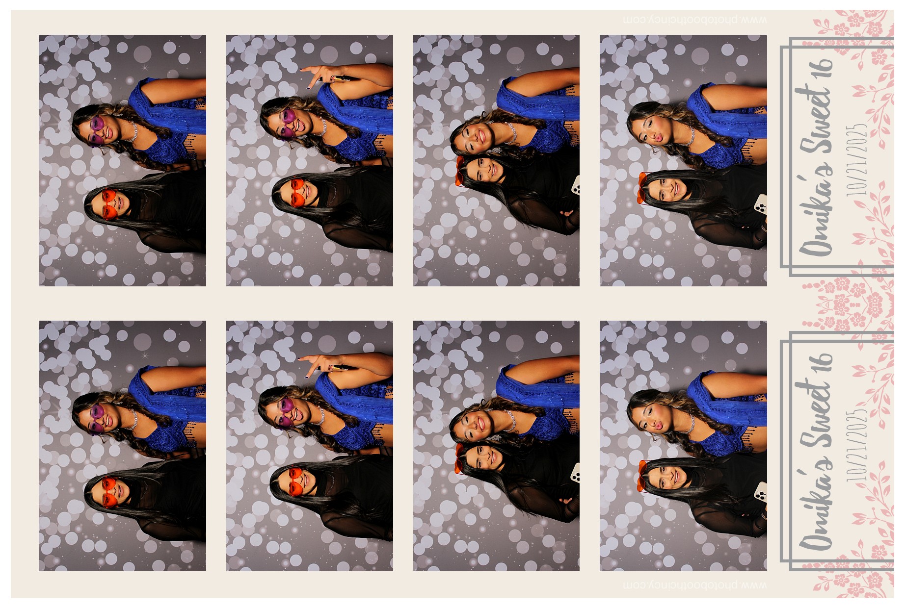 Omika's 16th Birthday | View more photos from the event at gallery.photoboothcincy.com/u/PhotoBoothCincy/Omikas-16th-Birthday